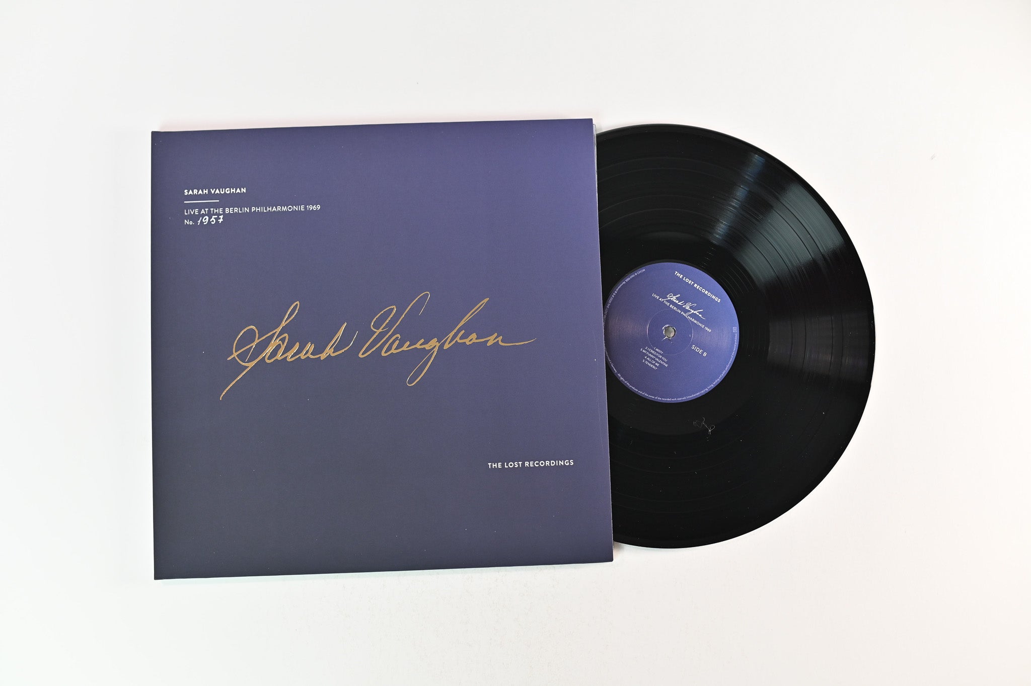 Sarah Vaughan - Live At The Berlin Philharmonie 1969 on Fondamenta Ltd Numbered Mono