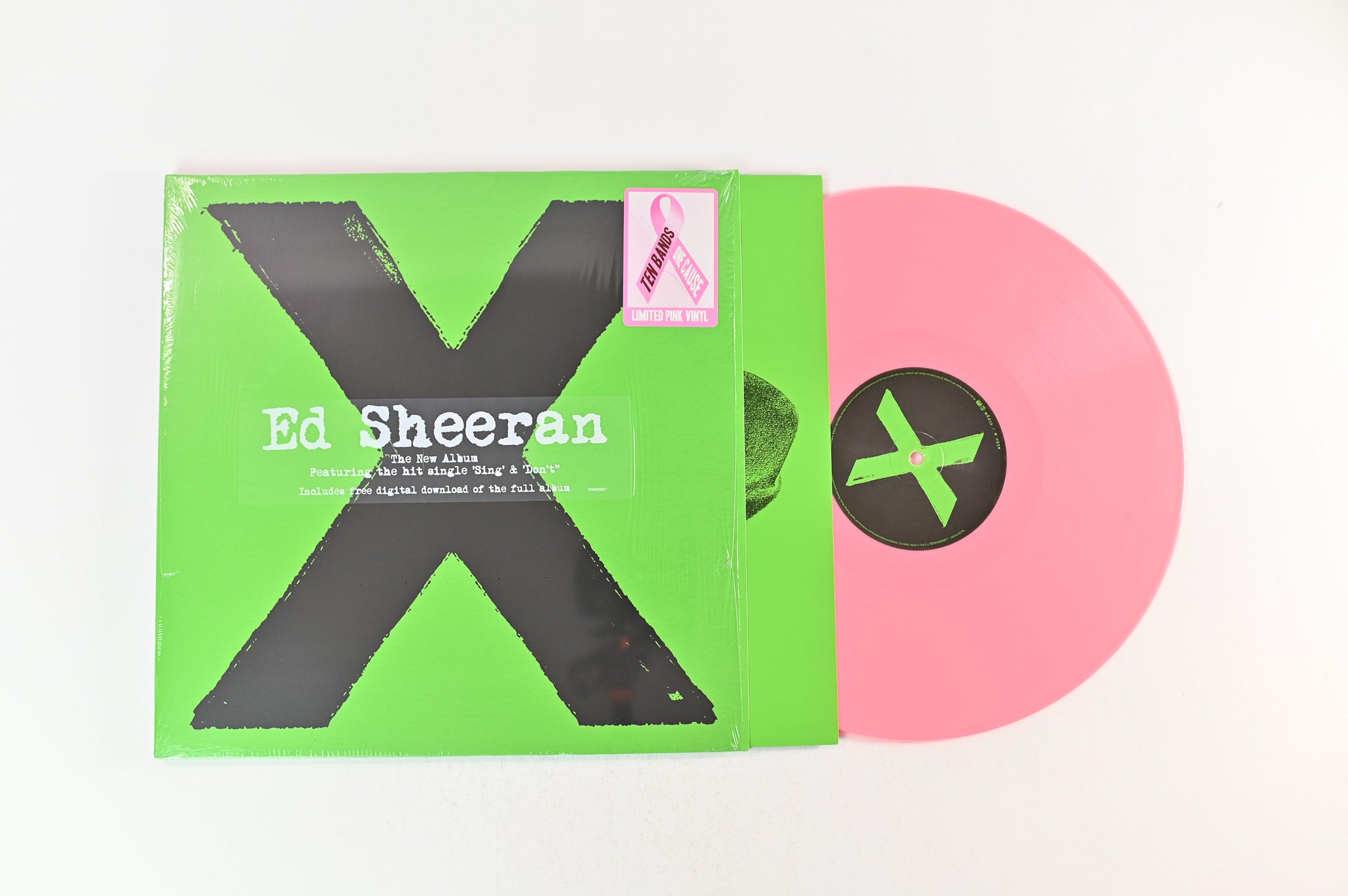 Ed Sheeran - X on Asylum Ltd 12" 45 RPM Pink Vinyl Reissue