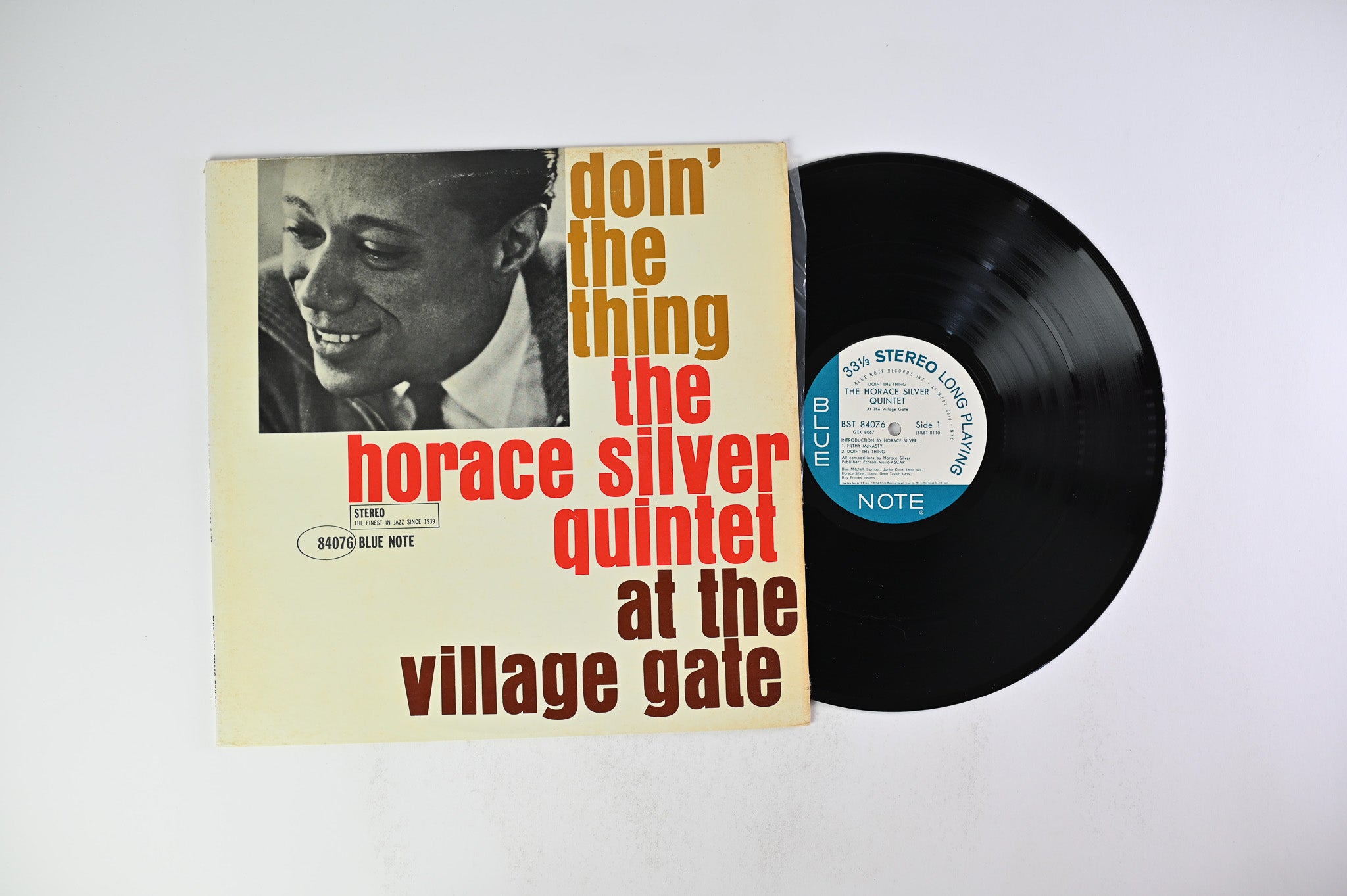 The Horace Silver Quintet - Doin' The Thing - At The Village Gate on Blue Note Japanese Reissue