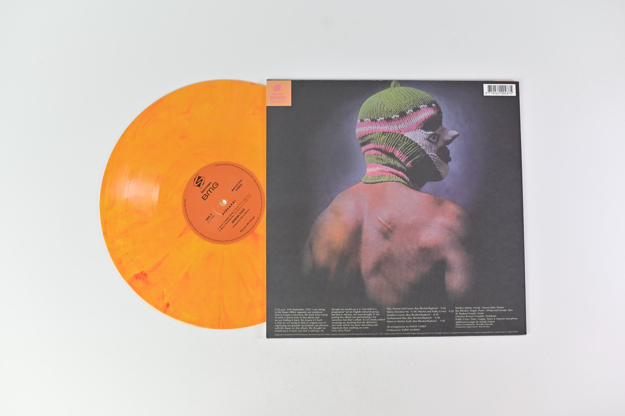 Demon Fuzz - Afreaka! on Music on Vinyl Sanctuary Freaky Orange Reissue