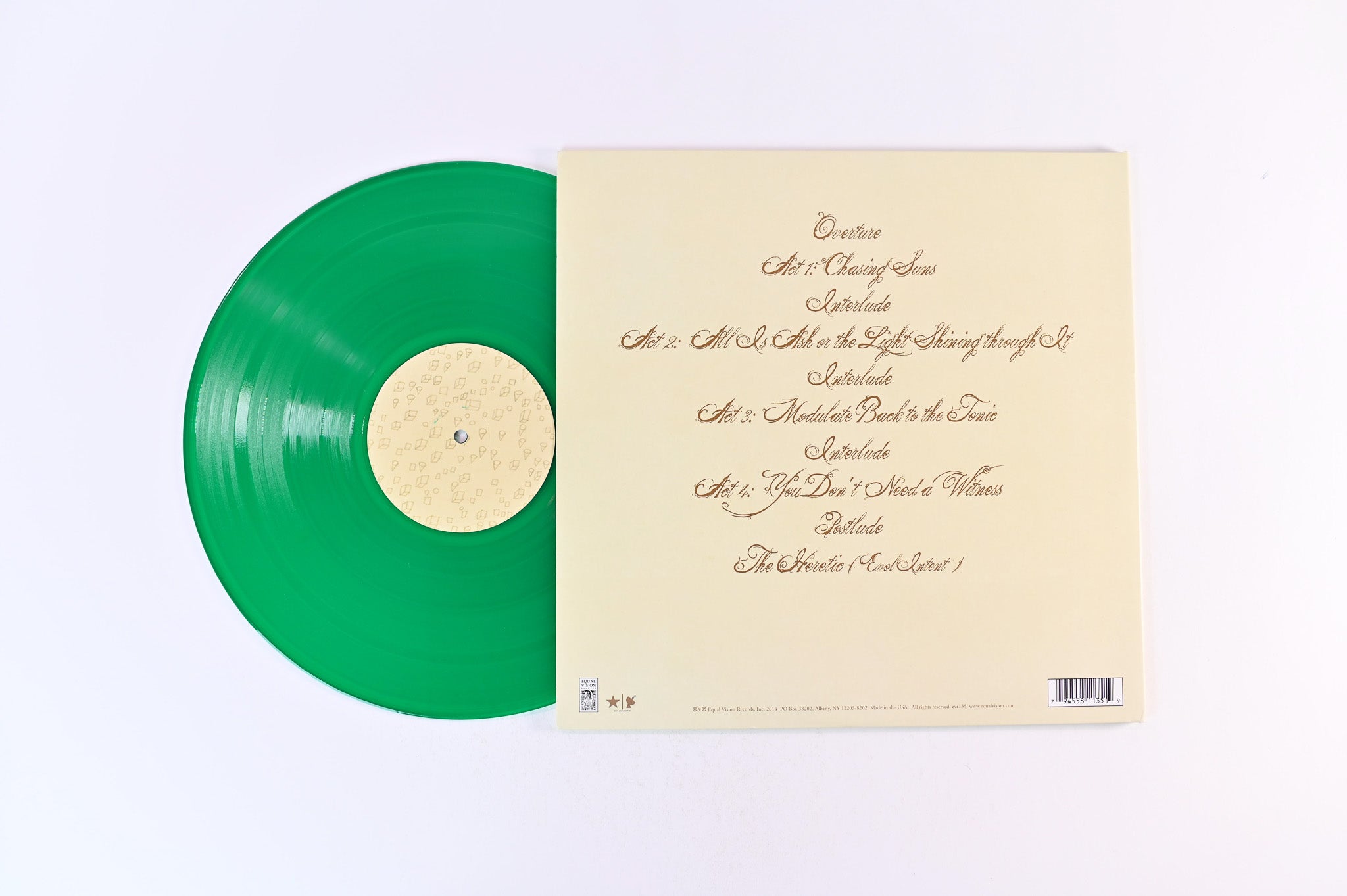 The Sound Of Animals Fighting - Tiger & The Duke on Equal Vision Green Transparent