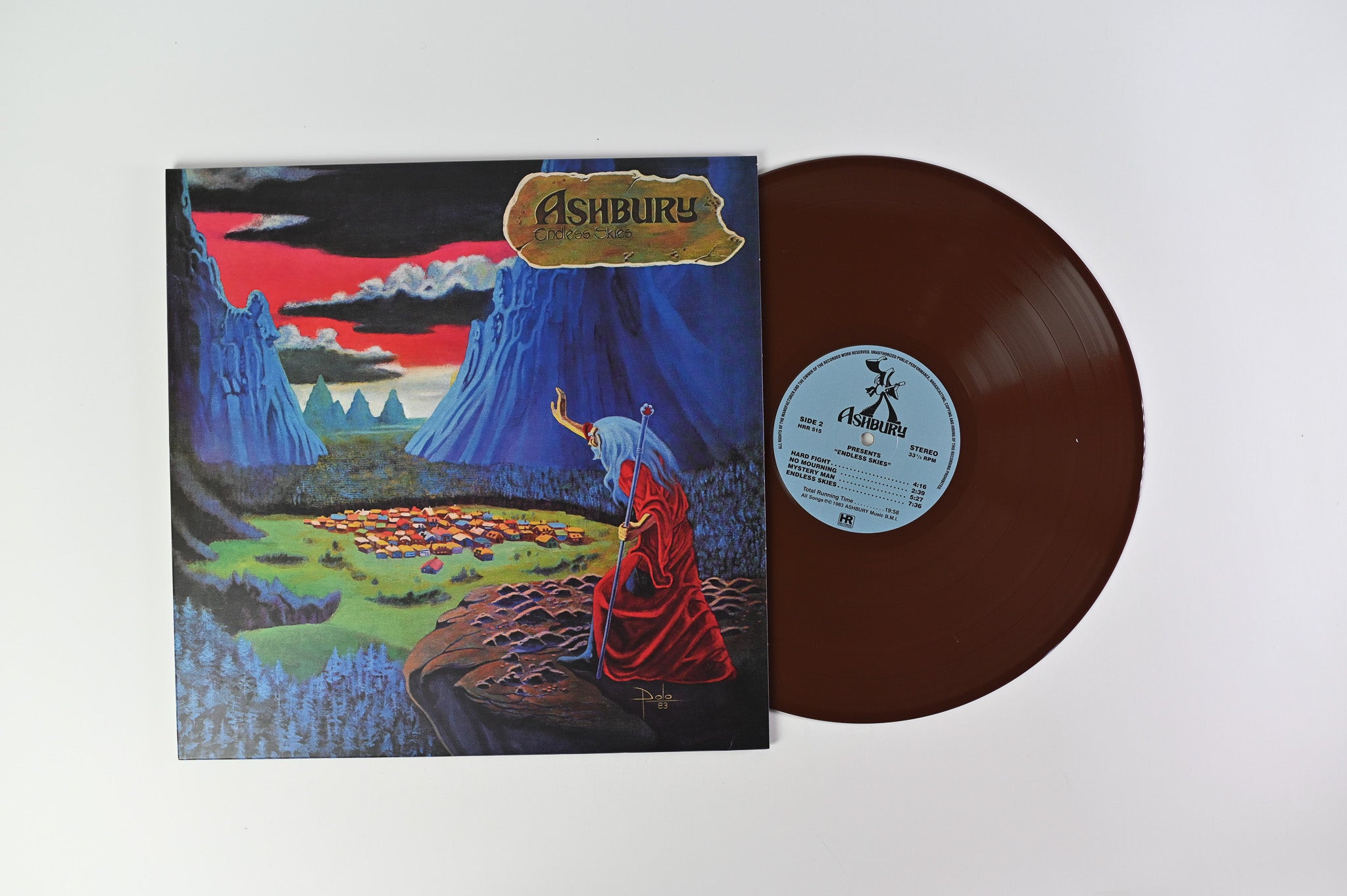 Ashbury - Endless Skies on High Roller Brown Vinyl Reissue