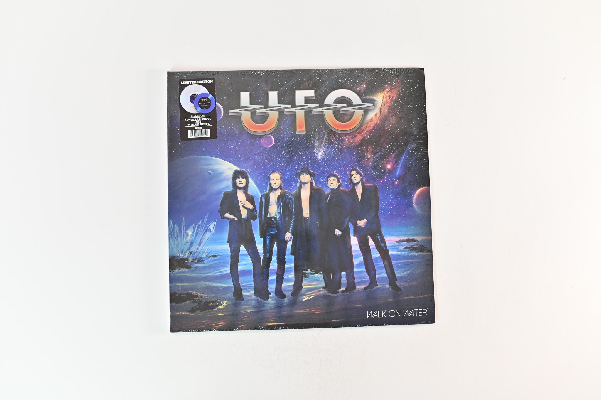 UFO - Walk On Water on Cleopatra Clear Vinyl Reissue Plus Bonus Blue 7" Sealed