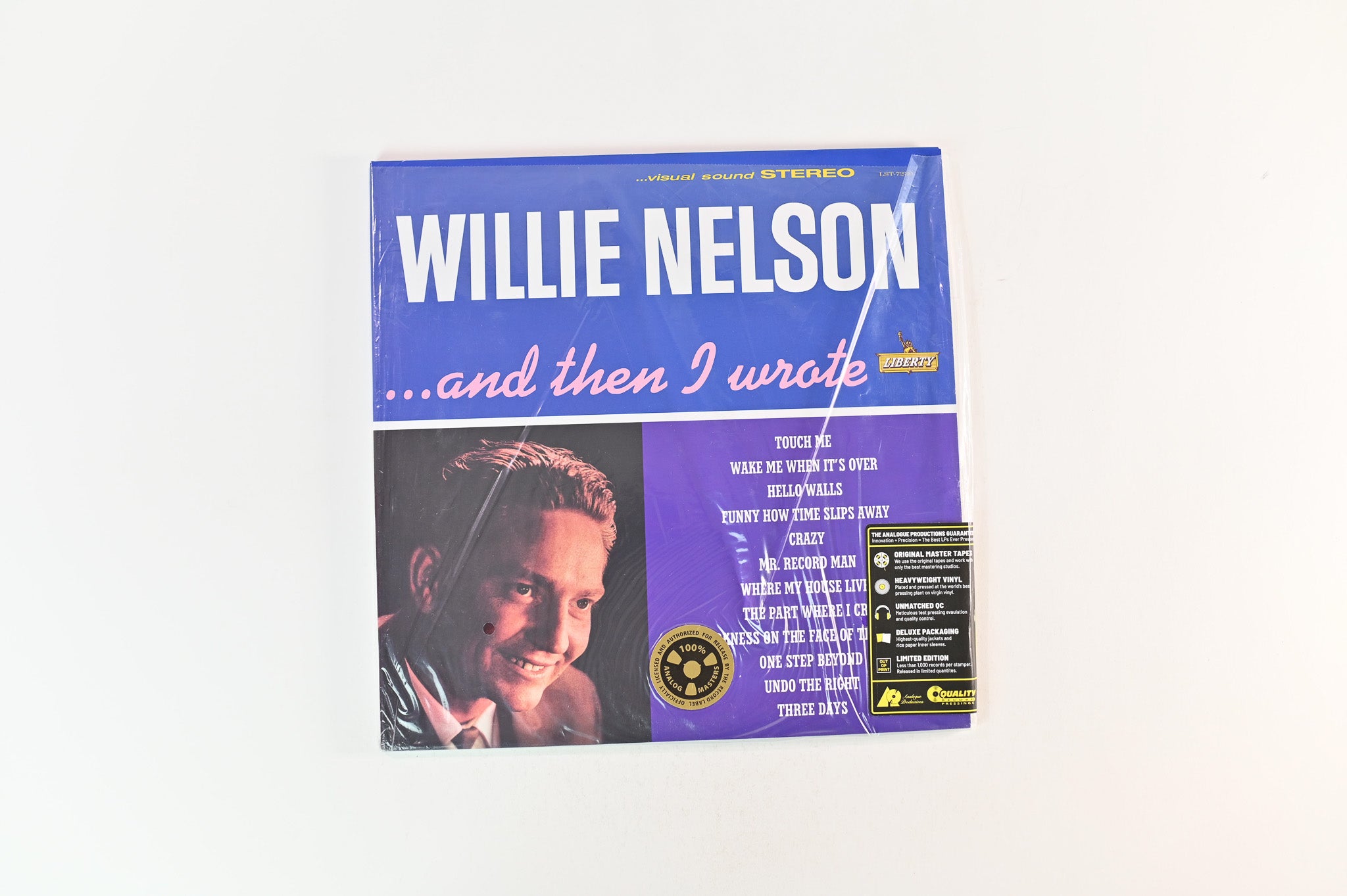 Willie Nelson - ... And Then I Wrote on Liberty Analogue Productions 45 RPM 180 Gram Reissue