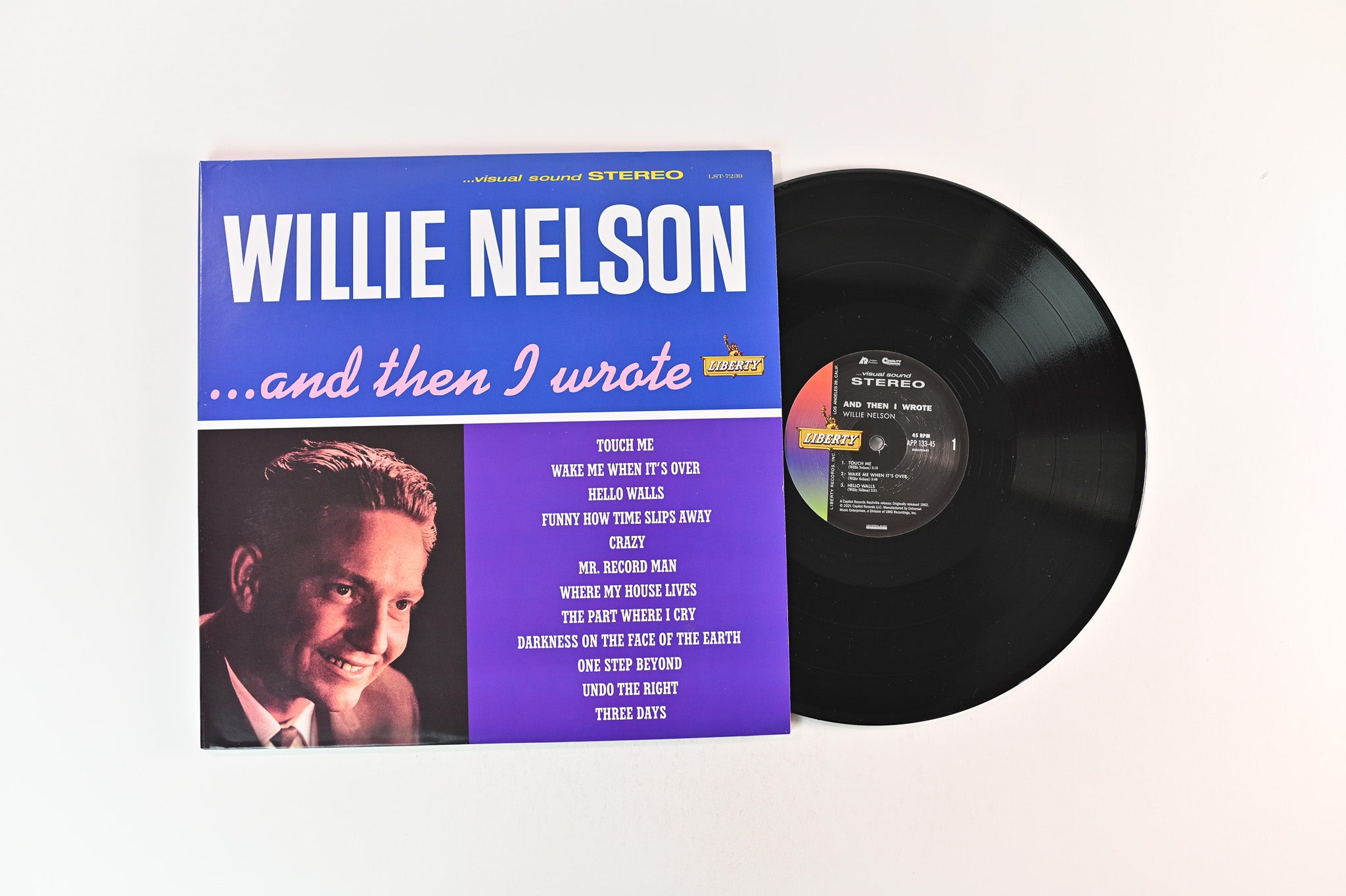 Willie Nelson - ... And Then I Wrote on Liberty Analogue Productions 45 RPM 180 Gram Reissue