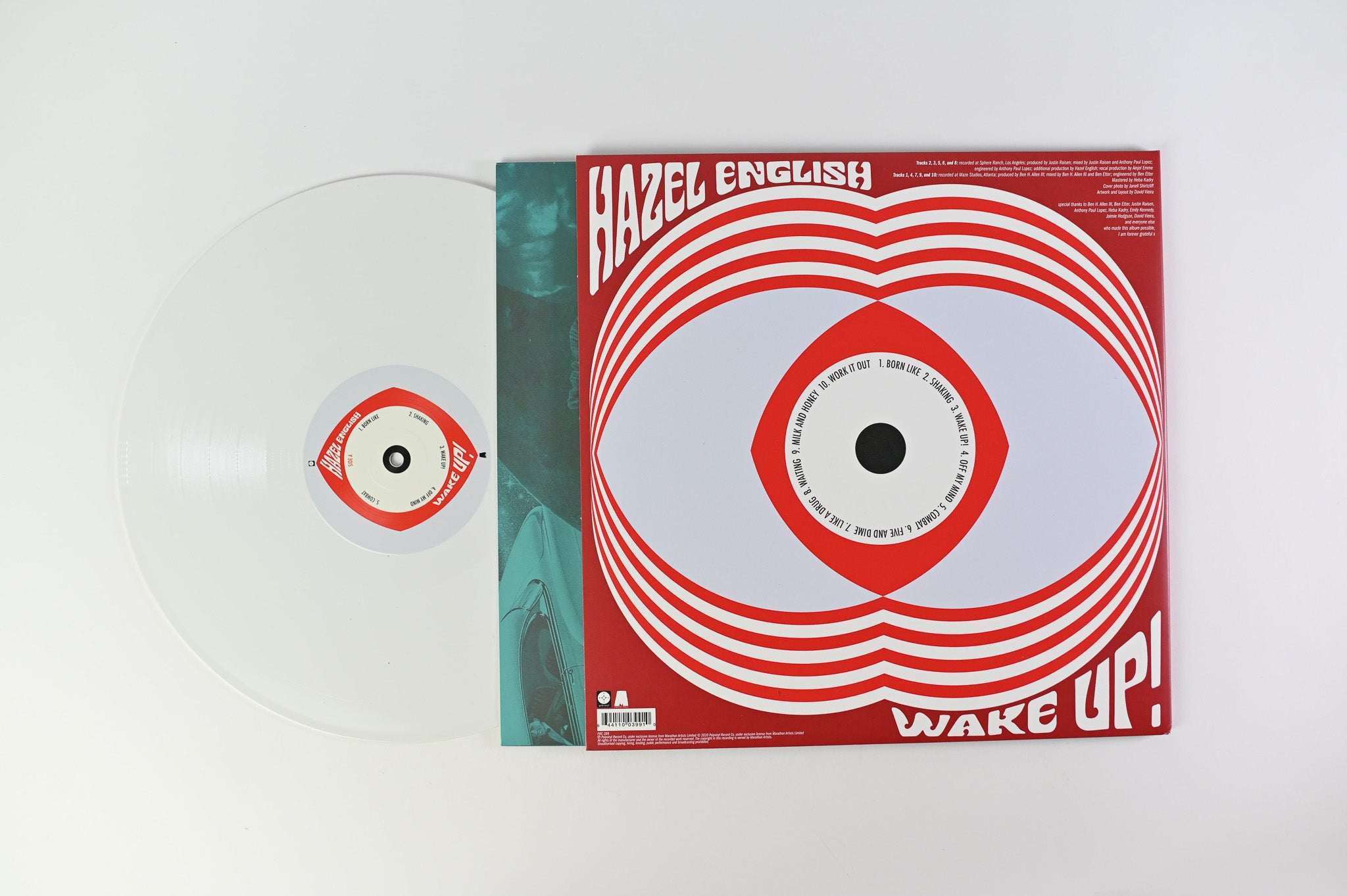 Hazel English - Wake UP! on Polyvinyl Limited White Vinyl