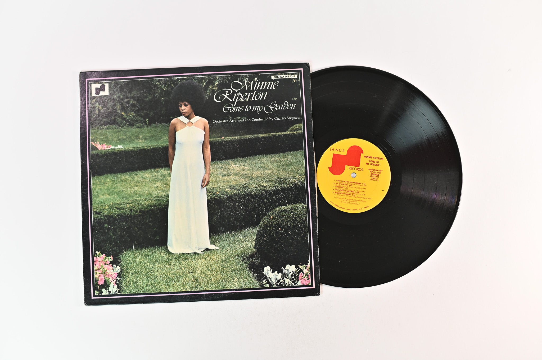 Minnie Riperton - Come To My Garden on Janus Promo Reissue