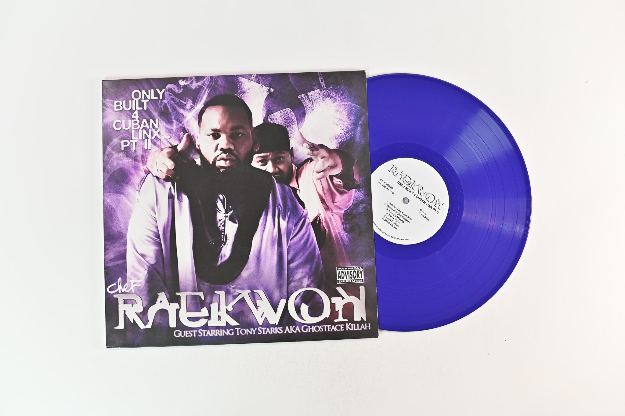 Raekwon - Only Built 4 Cuban Linx... Pt. II on Ice H2o Ltd Purple Translucent