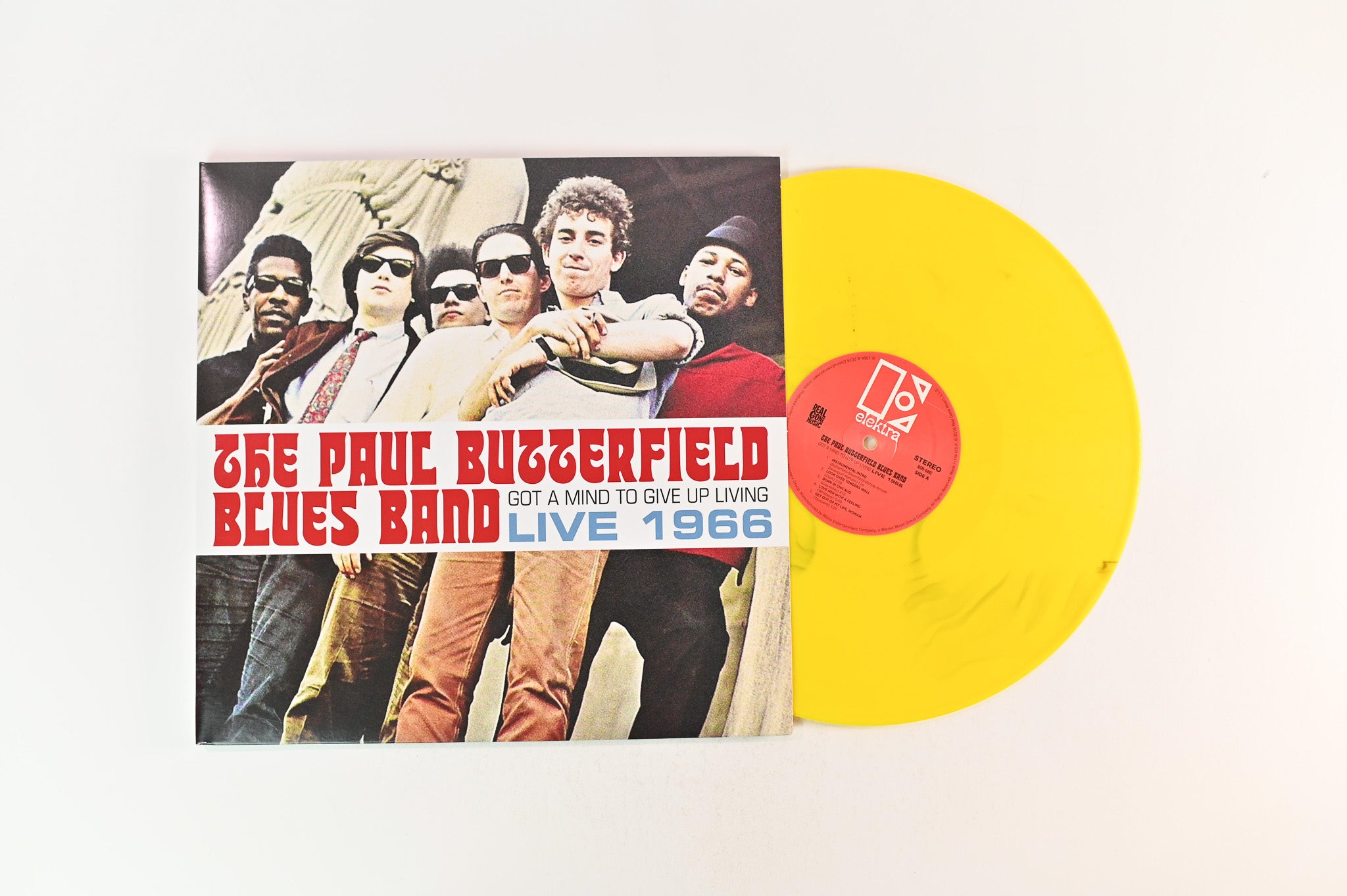 The Paul Butterfield Blues Band - Got A Mind To Give Up Living: Live 1966 on Elektra Real Gone Music RSD BF 2016 Ltd Yellow / Blue