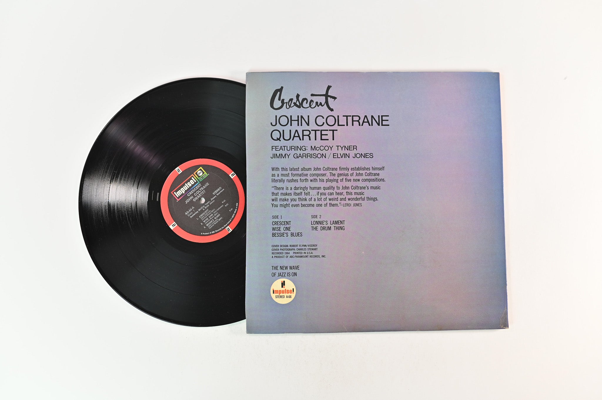 The John Coltrane Quartet - Crescent on Impulse Stereo Reissue