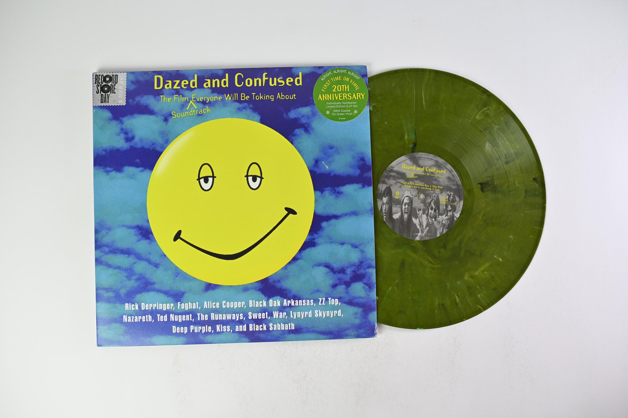 Various - Dazed And Confused (Music From The Motion Picture) on Rhino Ltd Numbered RSD 2013 Green Marble