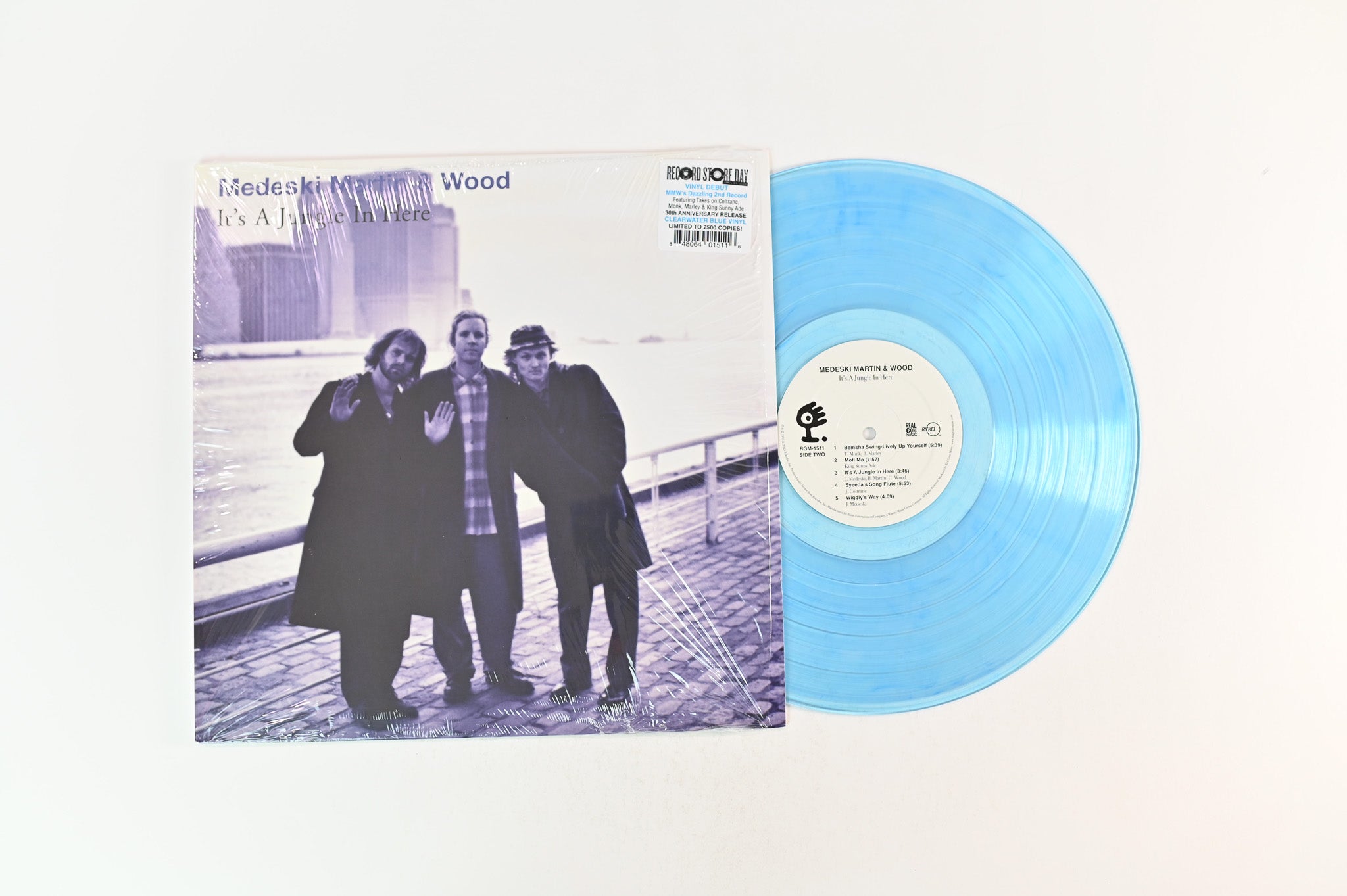 Medeski Martin & Wood - It's A Jungle In Here on Real Gone Music RSD 2023 Ltd Clearwater Blue Reissue