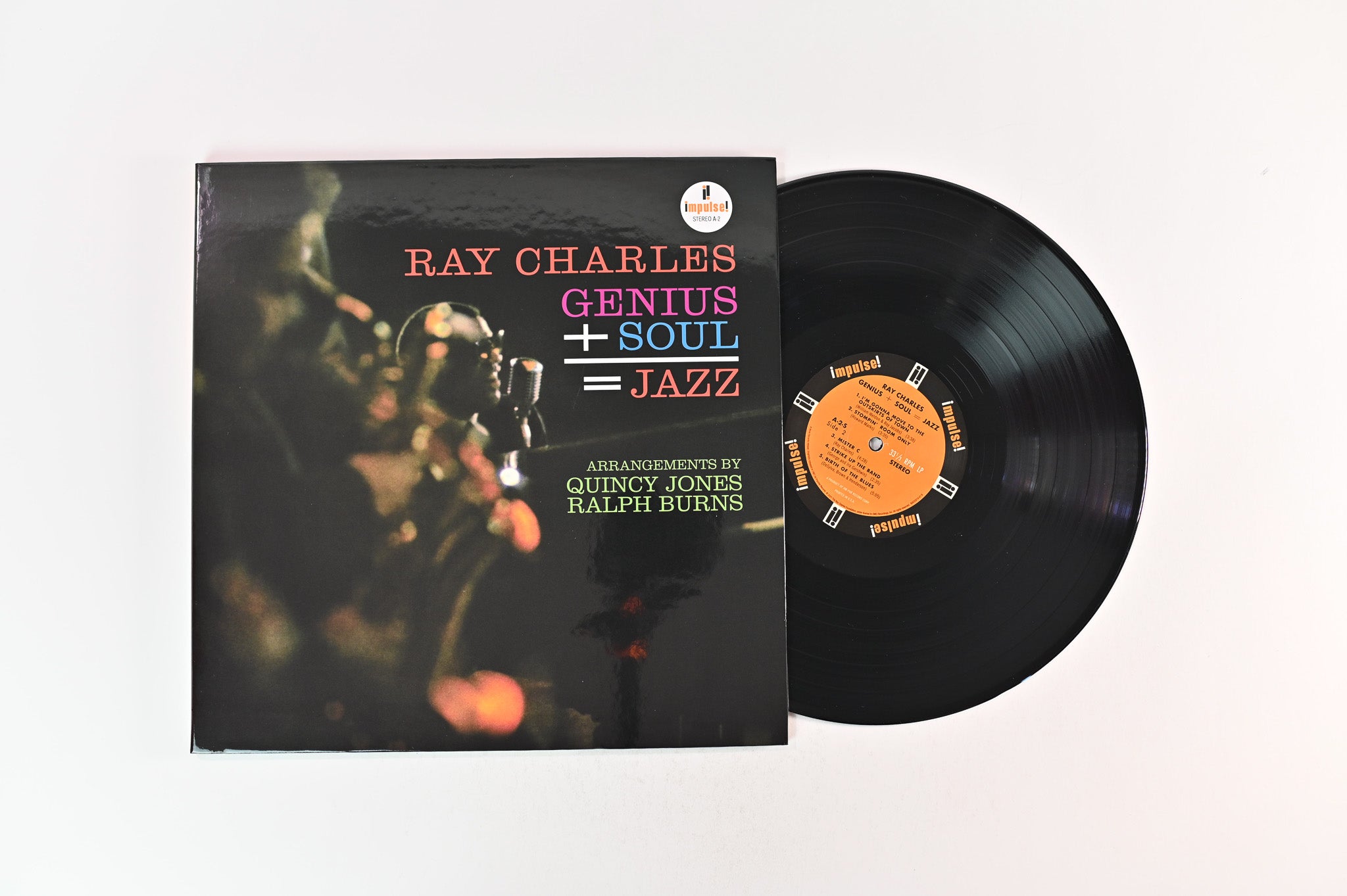 Ray Charles - Genius + Soul = Jazz on Verve Acoustic Sounds Series 180 Gram Reissue