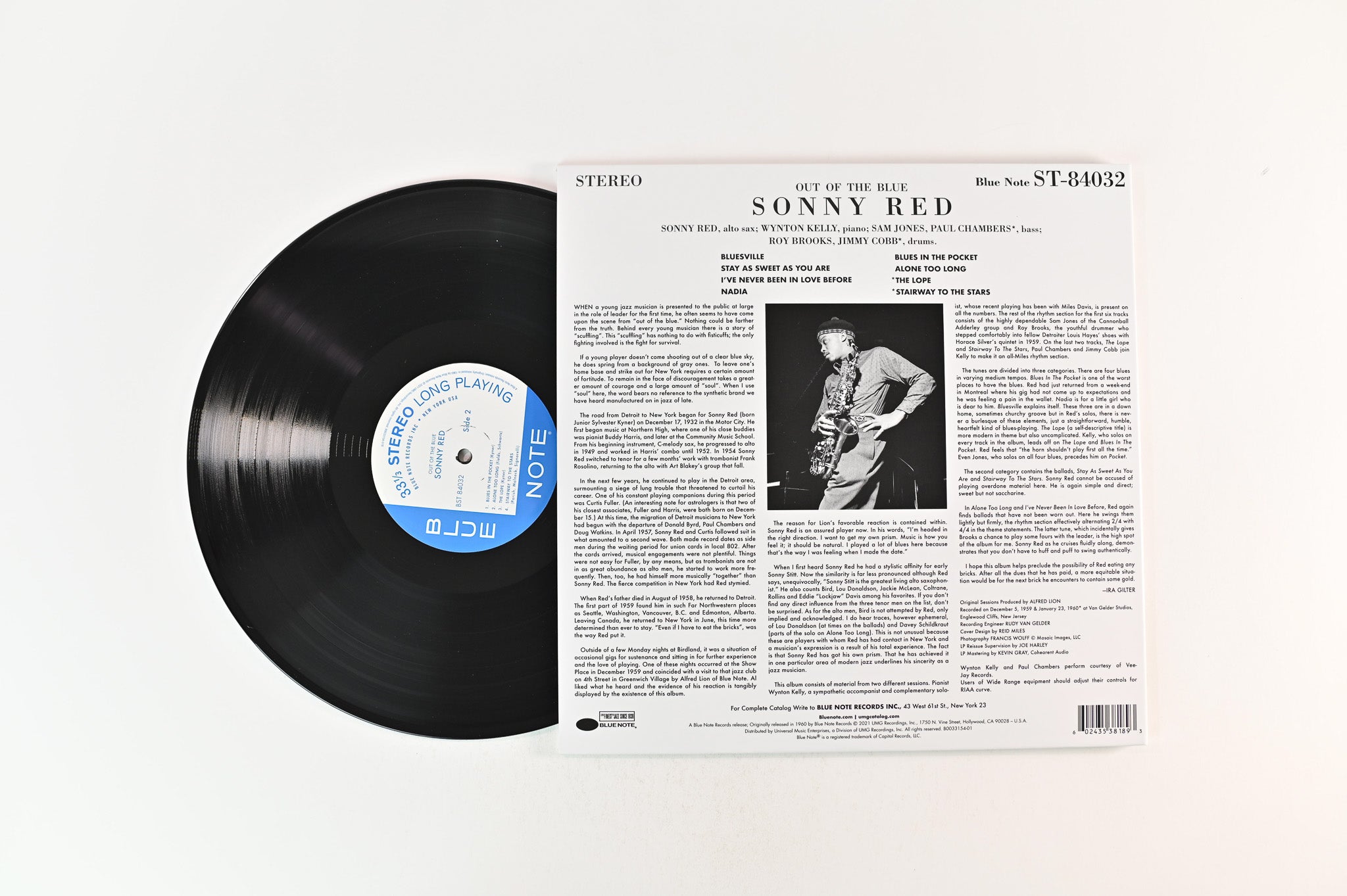 Sonny Red - Out Of The Blue on Blue Note Tone Poet Series Reissue