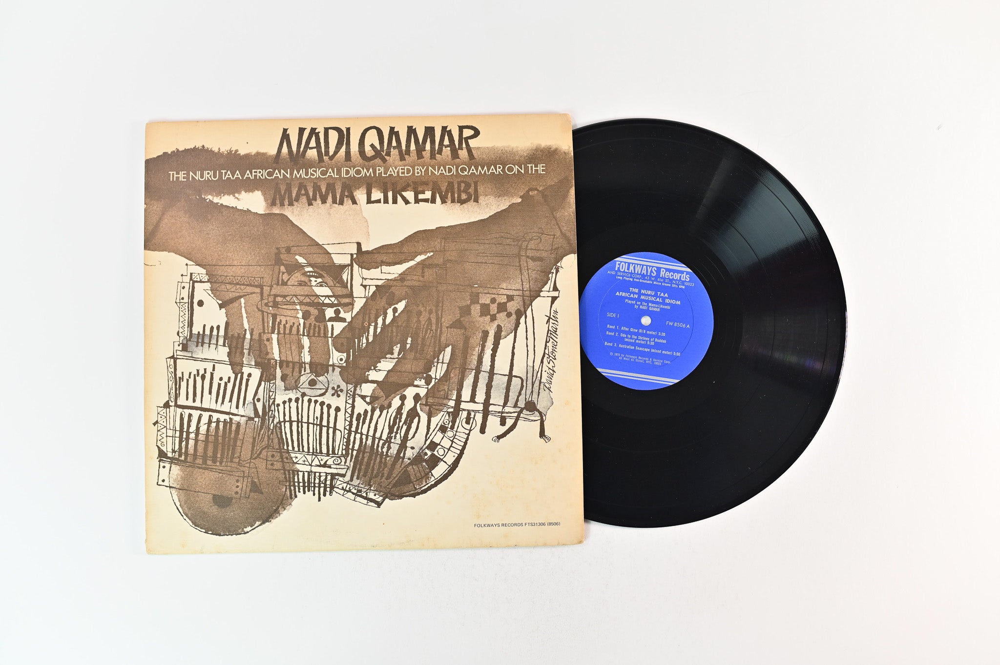 Nadi Qamar - The Nuru Taa African Musical Idiom Played By Nadi Quamar On The Mama Likembi on Folkways Signed