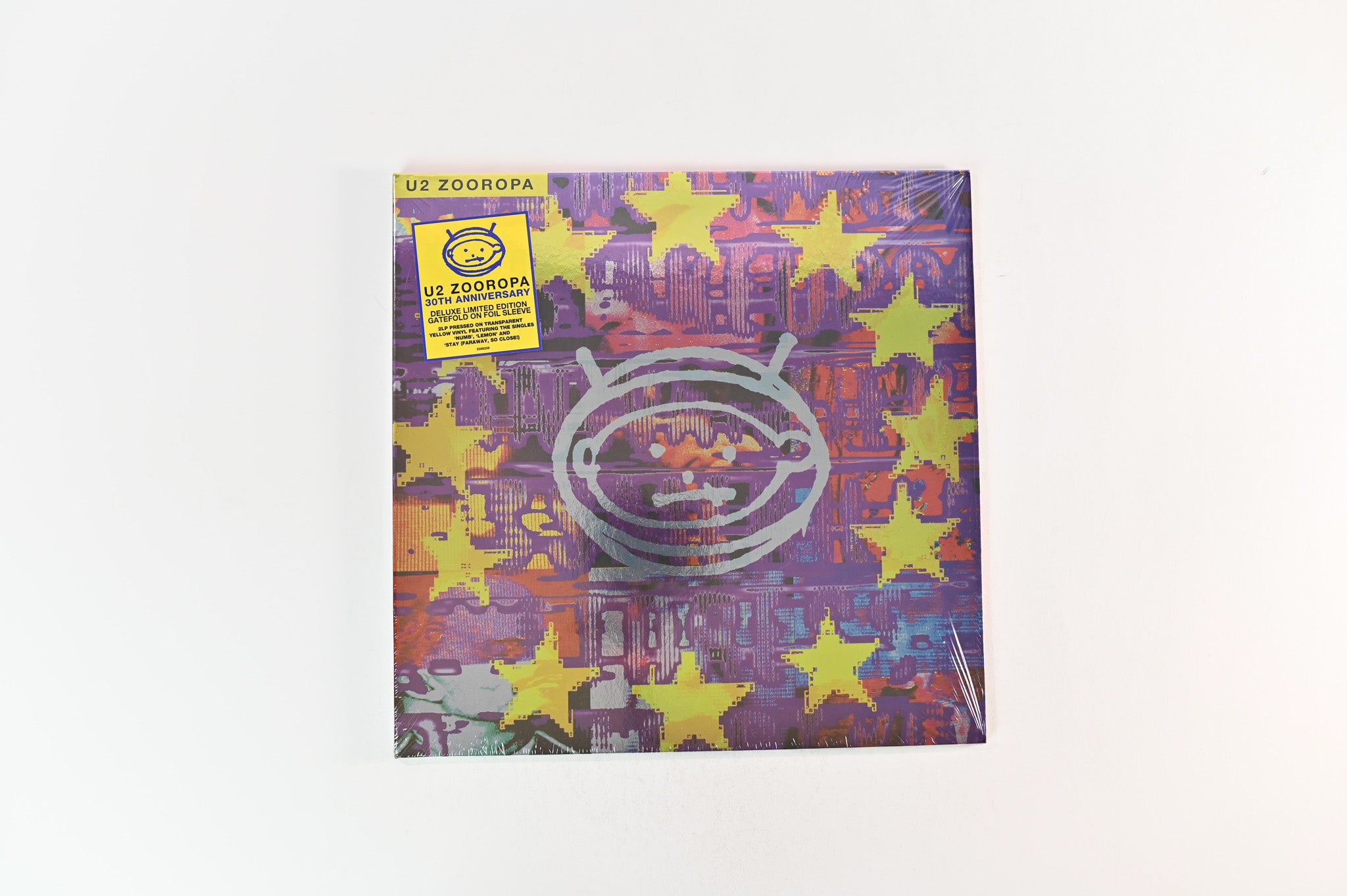 U2 - Zooropa on Universal Music Ltd Yellow Transparent Reissue Sealed