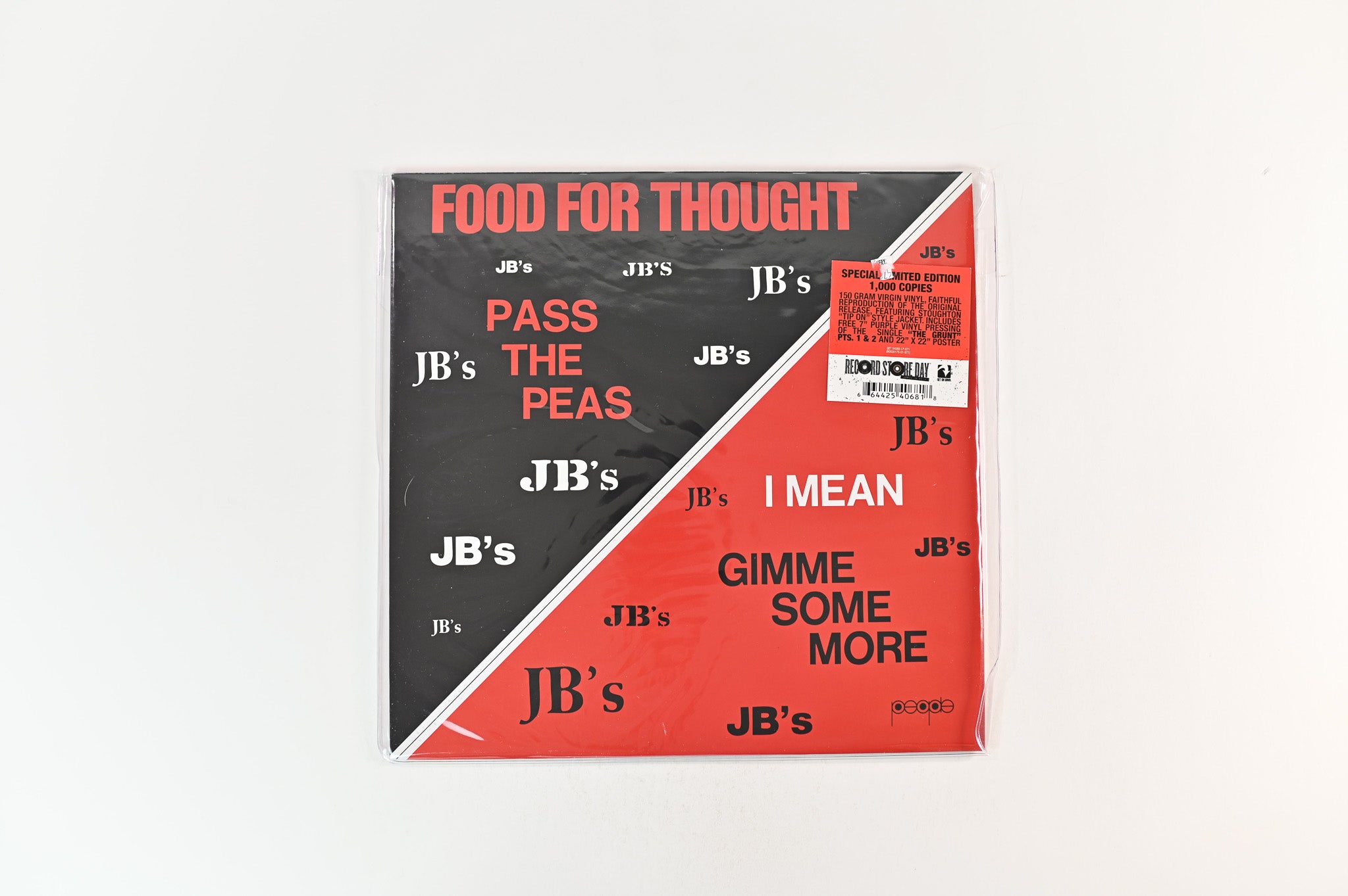 The J.B.'s - Food For Thought on Get on Down RSD 2014 Reissue With Bonus Purple 7"