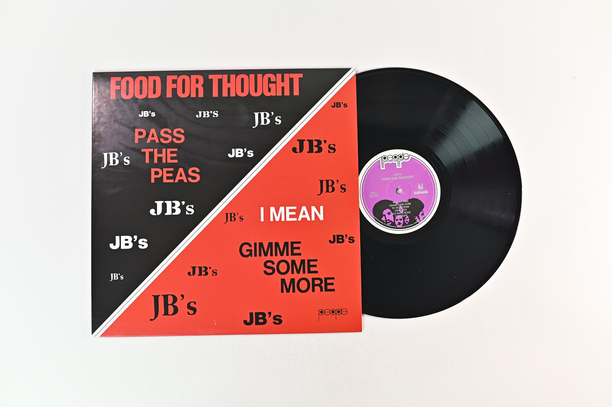 The J.B.'s - Food For Thought on Get on Down RSD 2014 Reissue With Bonus Purple 7"