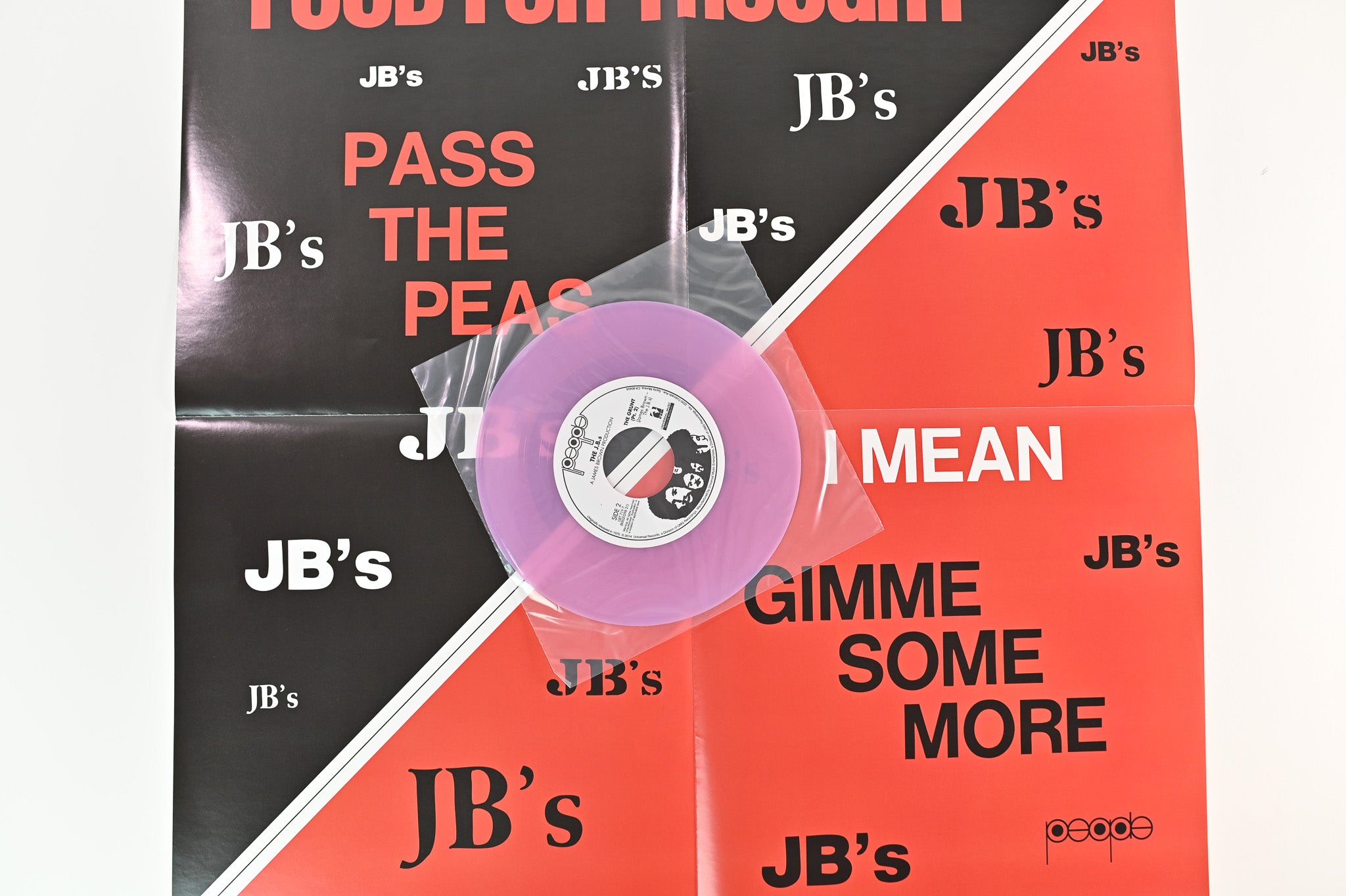 The J.B.'s - Food For Thought on Get on Down RSD 2014 Reissue With Bonus Purple 7"