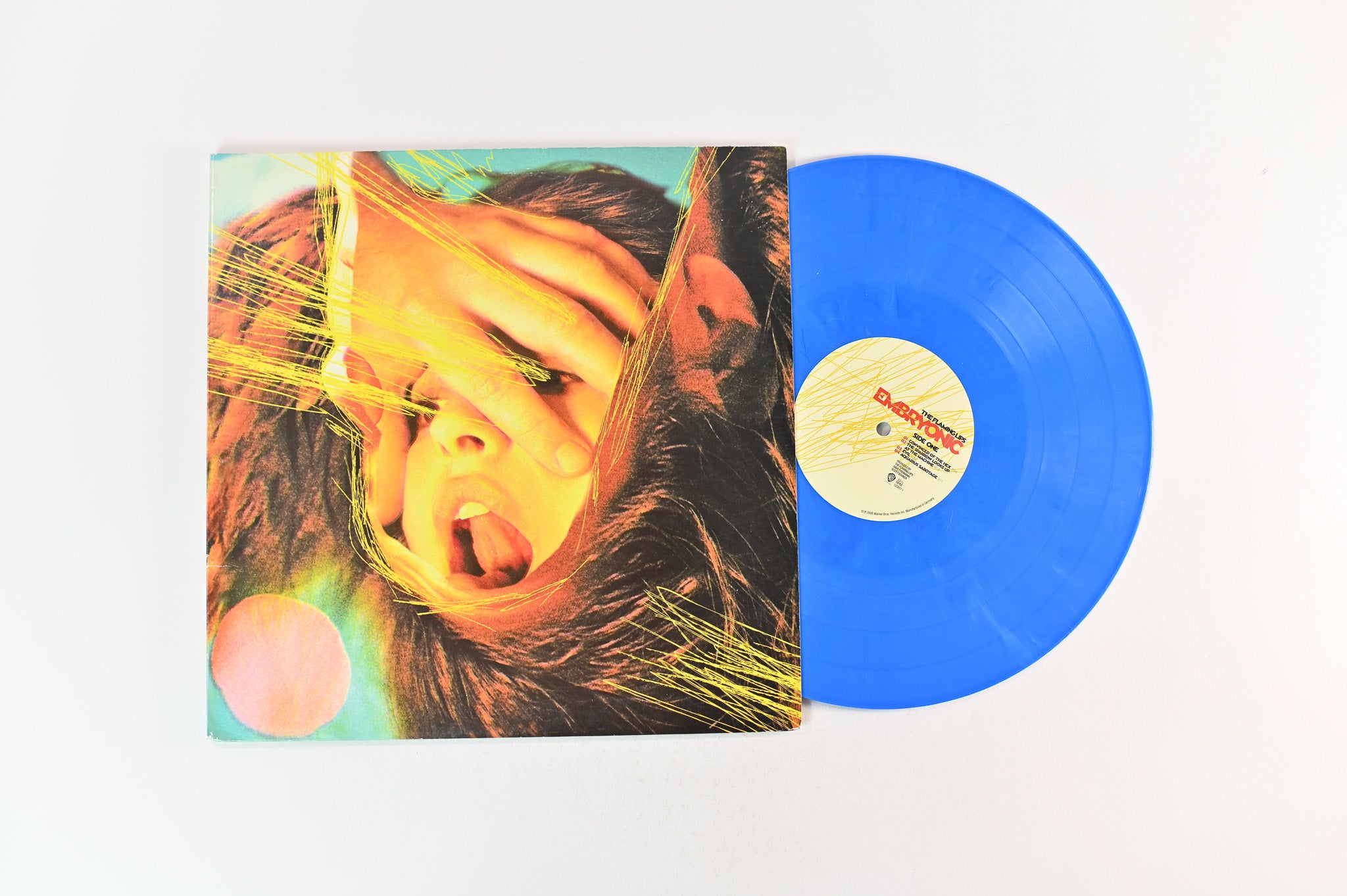 The Flaming Lips - Embryonic on Warner Blue / Yellow Vinyl