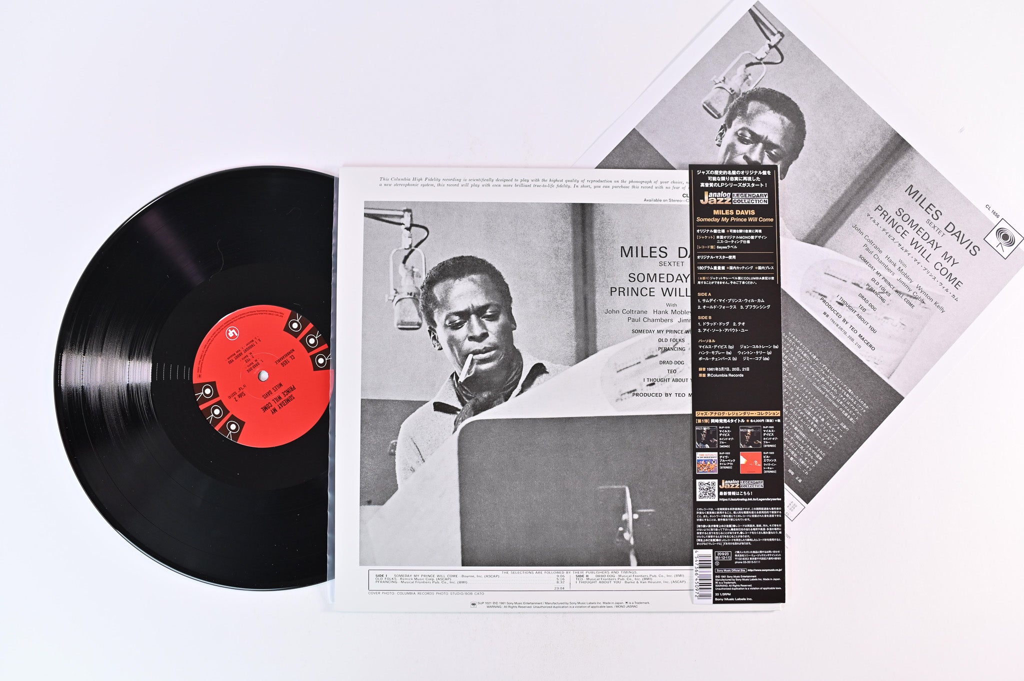 The Miles Davis Sextet - Someday My Prince Will Come on Sony Records Intl Ltd Japanese 180 Gram Reissue