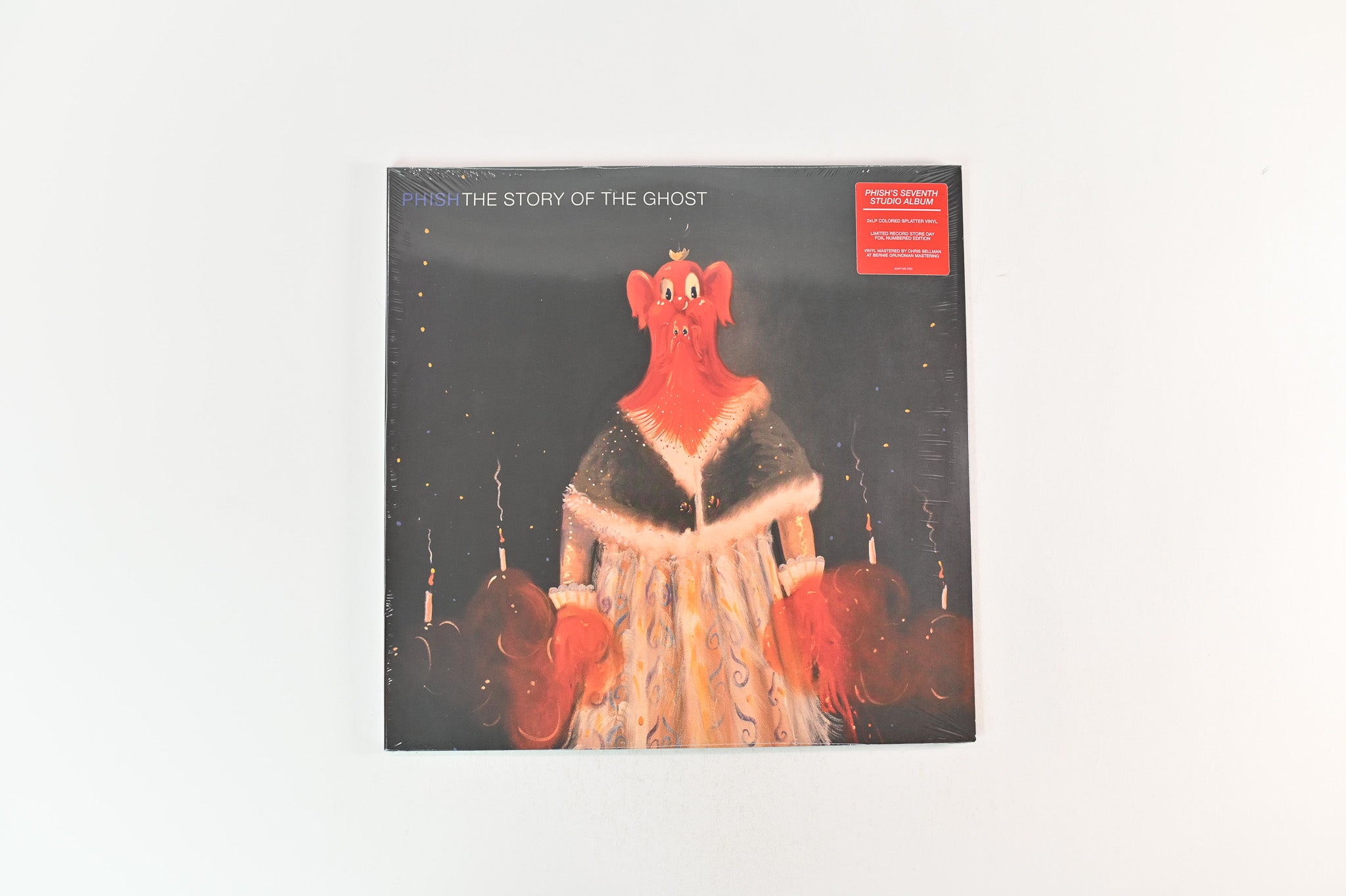 Phish - The Story Of The Ghost on Jemp RSD BF 2019 Ltd Red & Black Splatter Reissue Sealed