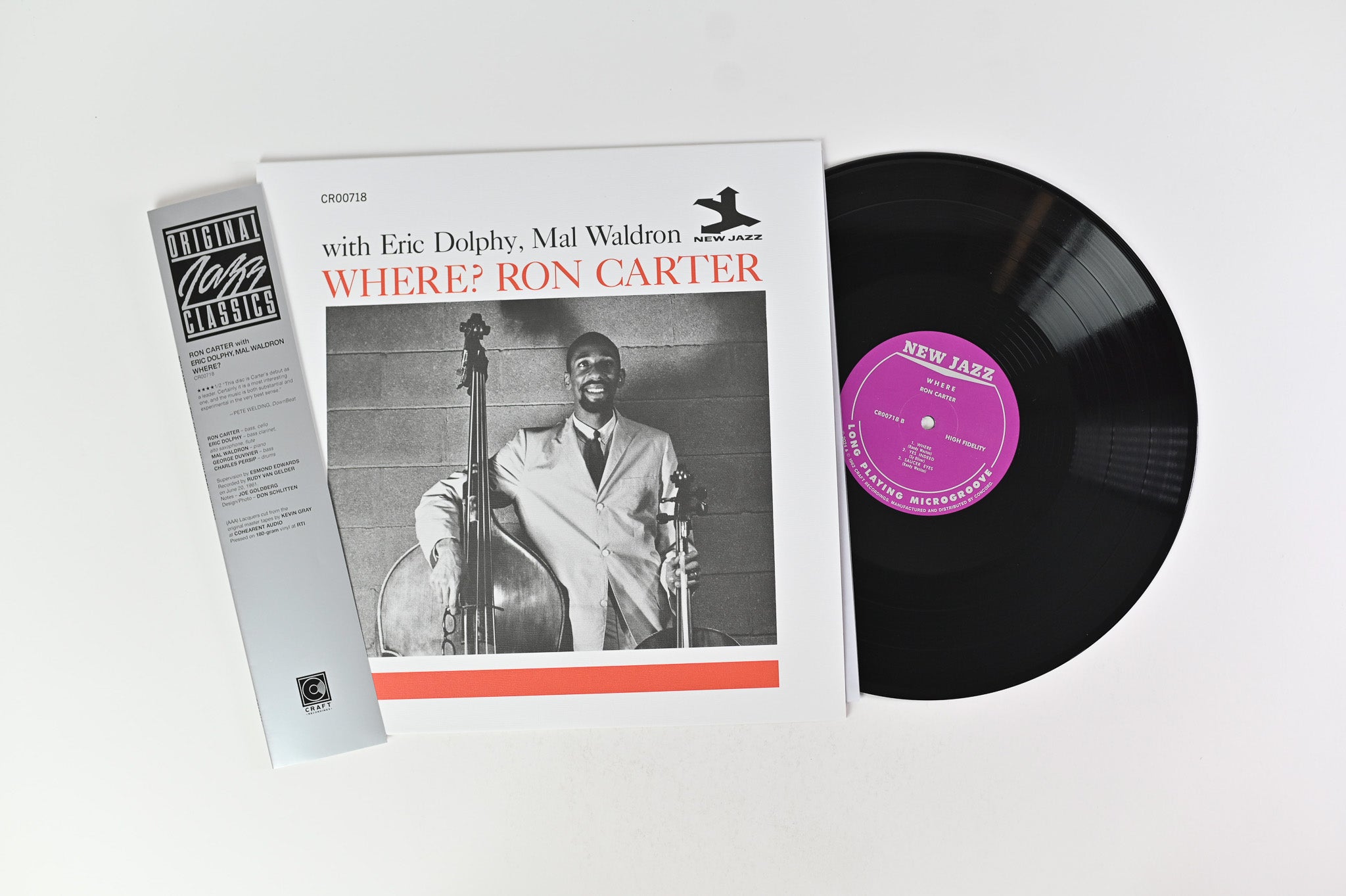 Ron Carter - Where? on Craft Recordings / Original Jazz Classics