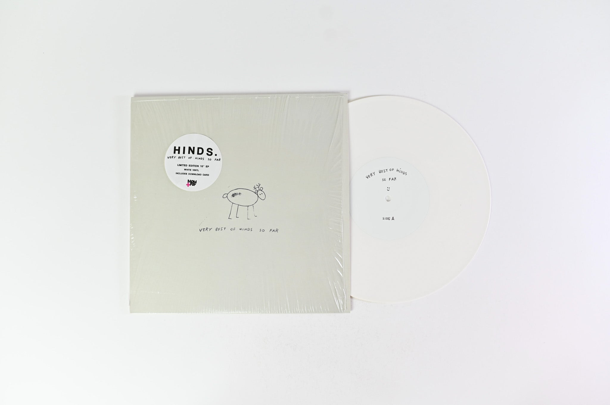 Hinds - Very Best Of Hinds So Far on Mom + Pop - 10" White Vinyl