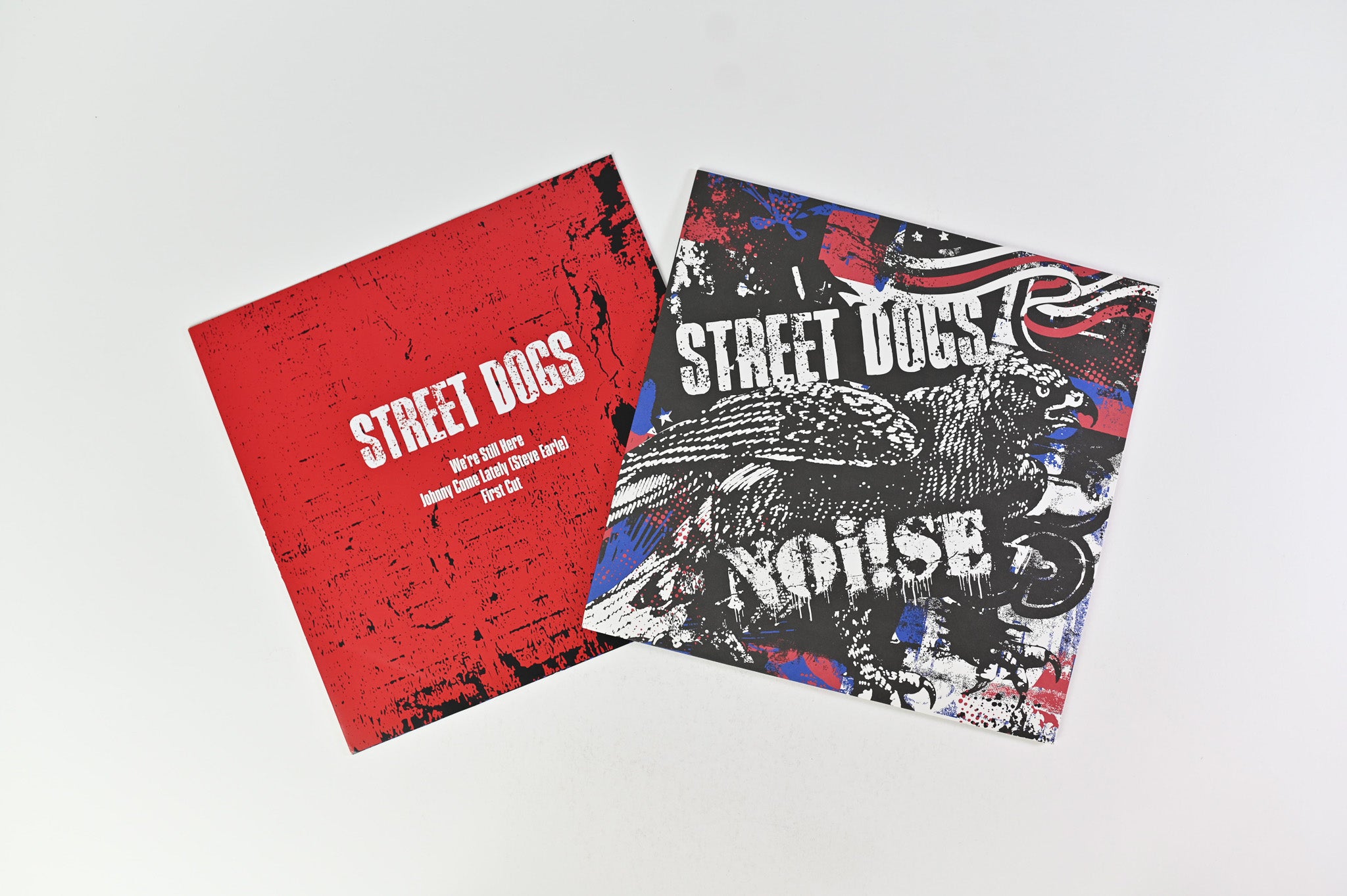 Street Dogs / Noi!se - Split - 10" Red White Blue Vinyl