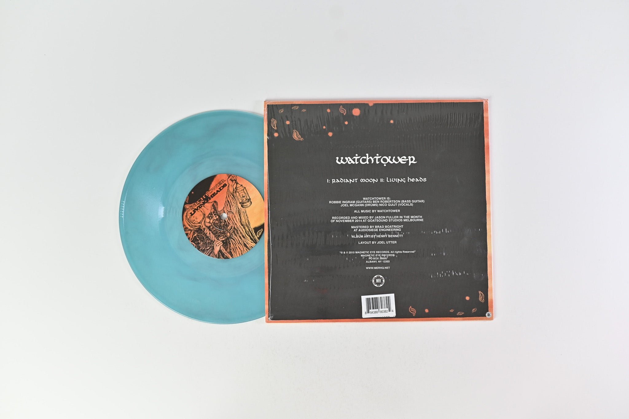 Watchtower - Radiant Moon on Magnetic Eye Records - 10" Blue Vinyl