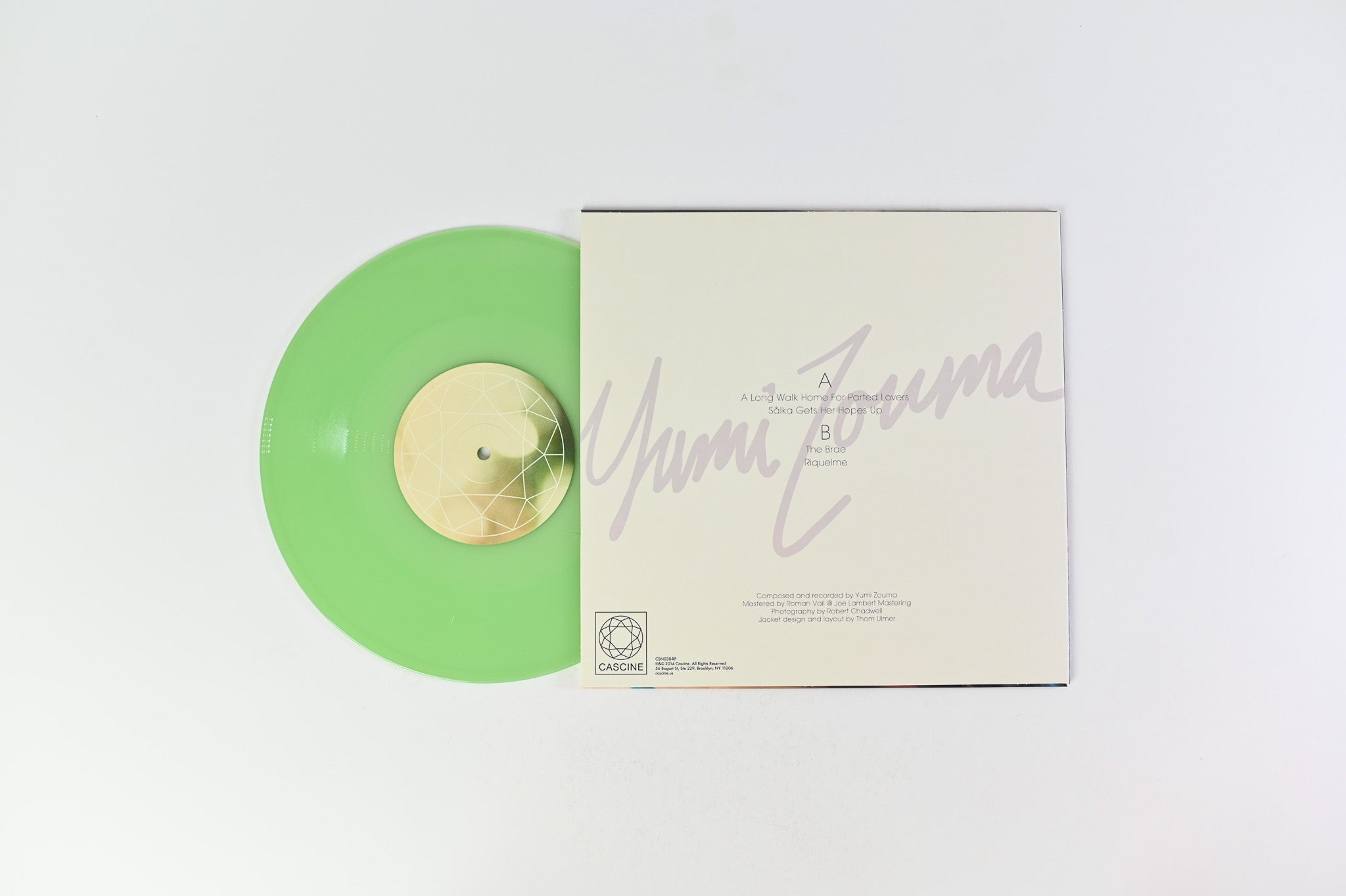 Yumi Zouma - EP on Cascine - 10" Seaglass Colored Vinyl