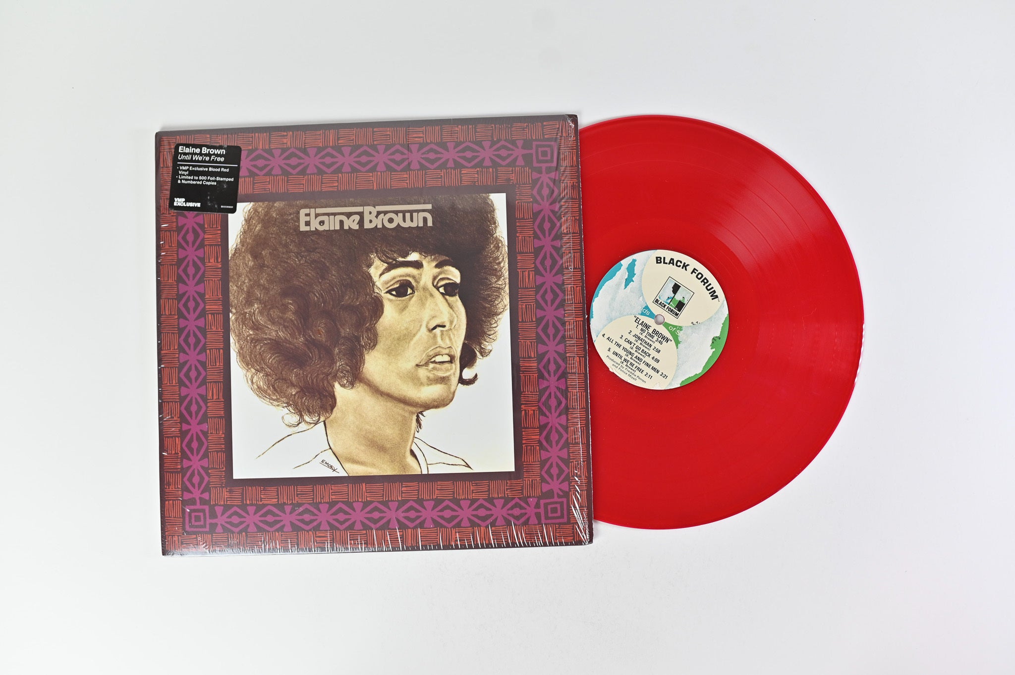 Elaine Brown - Elaine Brown on Black Forum / Vinyl Me, Please - Red Vinyl