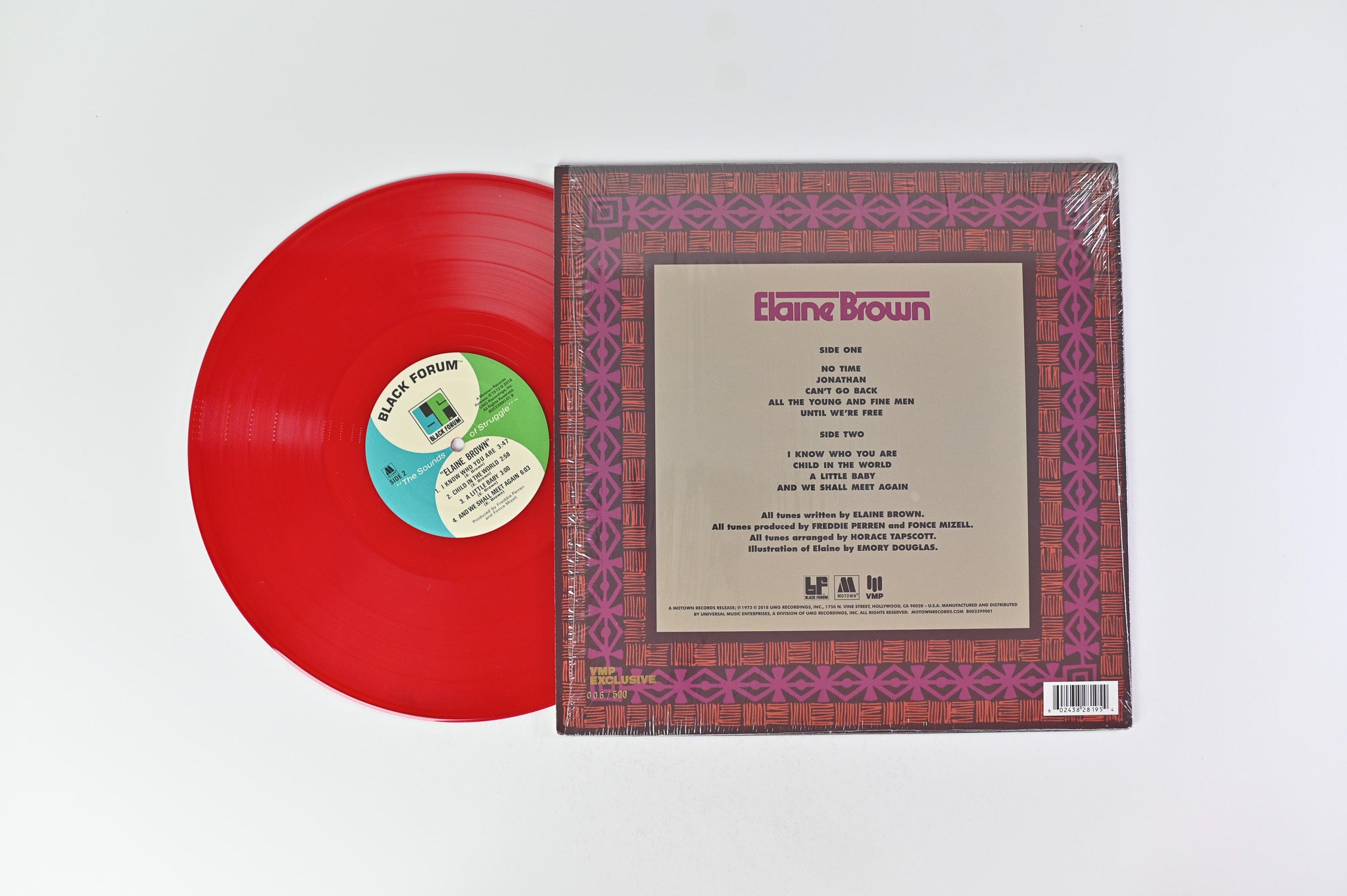 Elaine Brown - Elaine Brown on Black Forum / Vinyl Me, Please - Red Vinyl