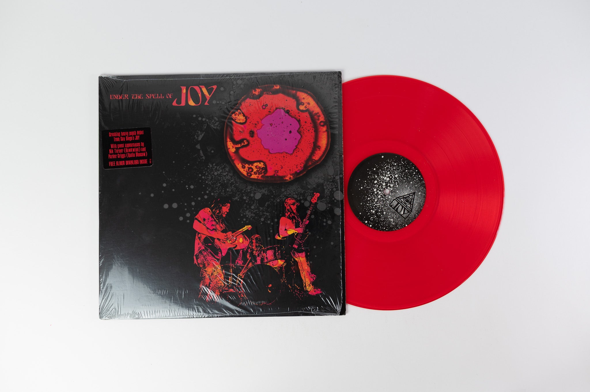 Joy 44  - Under The Spell Of Joy on Tee Pee Red Translucent Vinyl