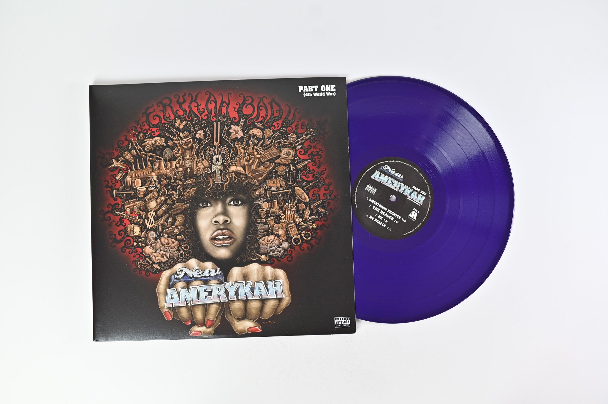 Erykah Badu - New Amerykah: Part One (4th World War) on Motown - Purple Vinyl