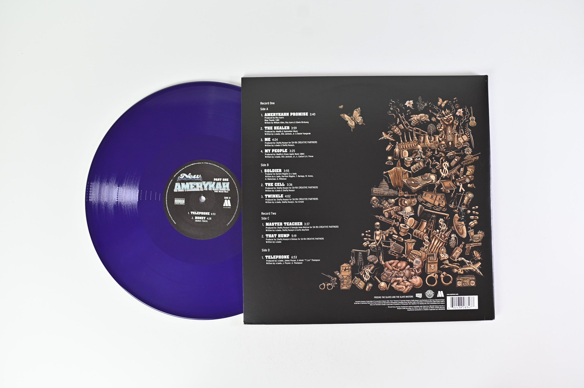 Erykah Badu - New Amerykah: Part One (4th World War) on Motown - Purple Vinyl