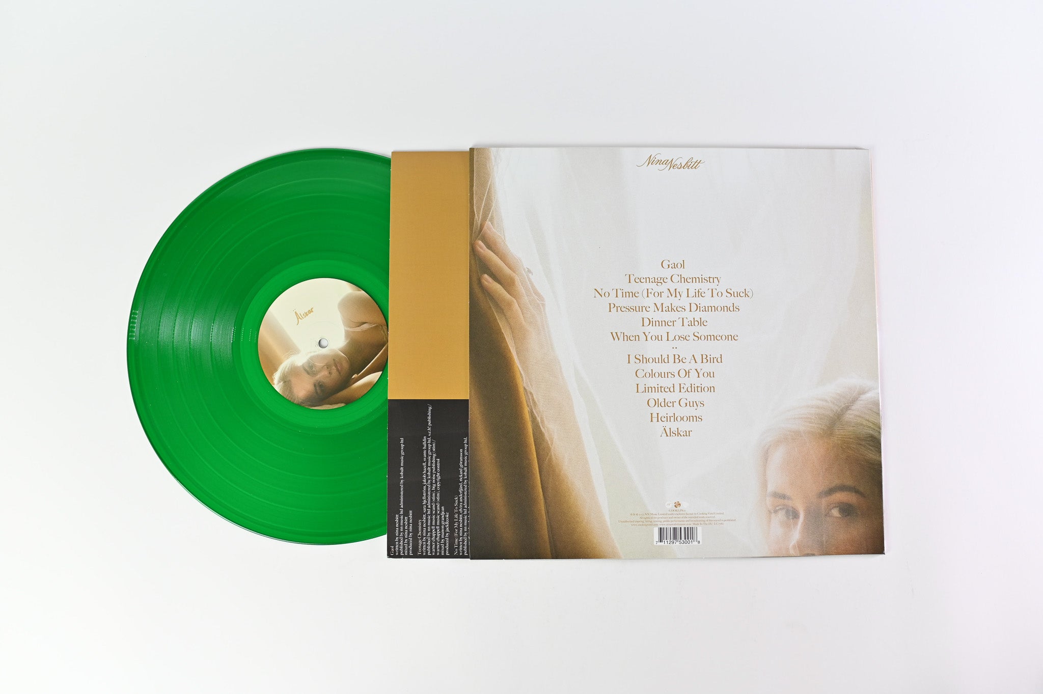 Nina Nesbitt - Älskar on Cooking Vinyl - Green Vinyl