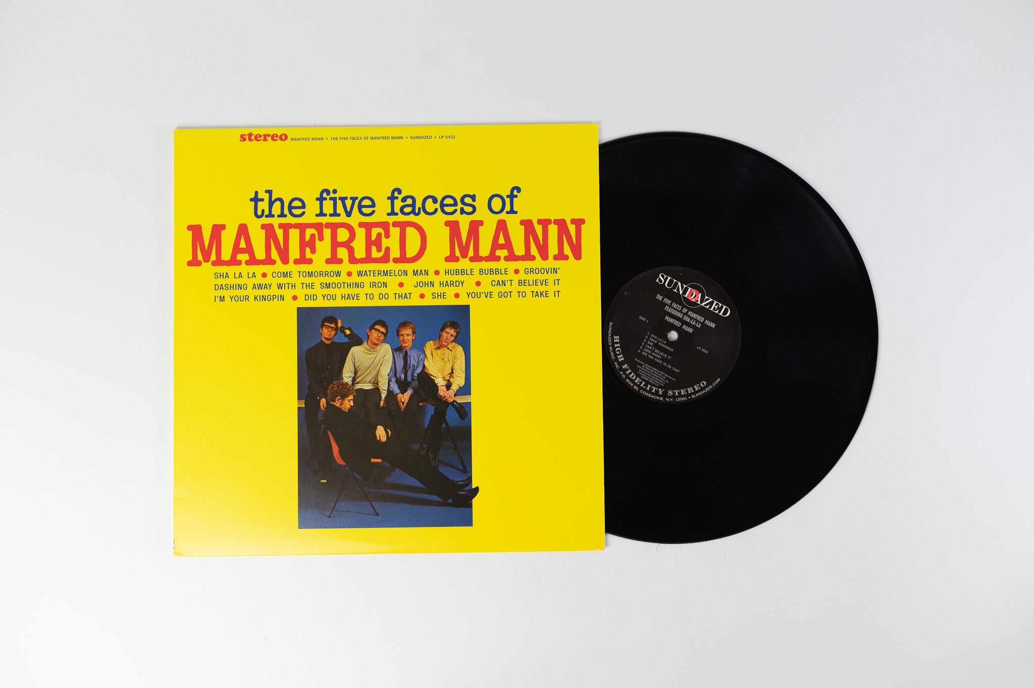 Manfred Mann - The Five Faces Of Manfred Mann on Sundazed