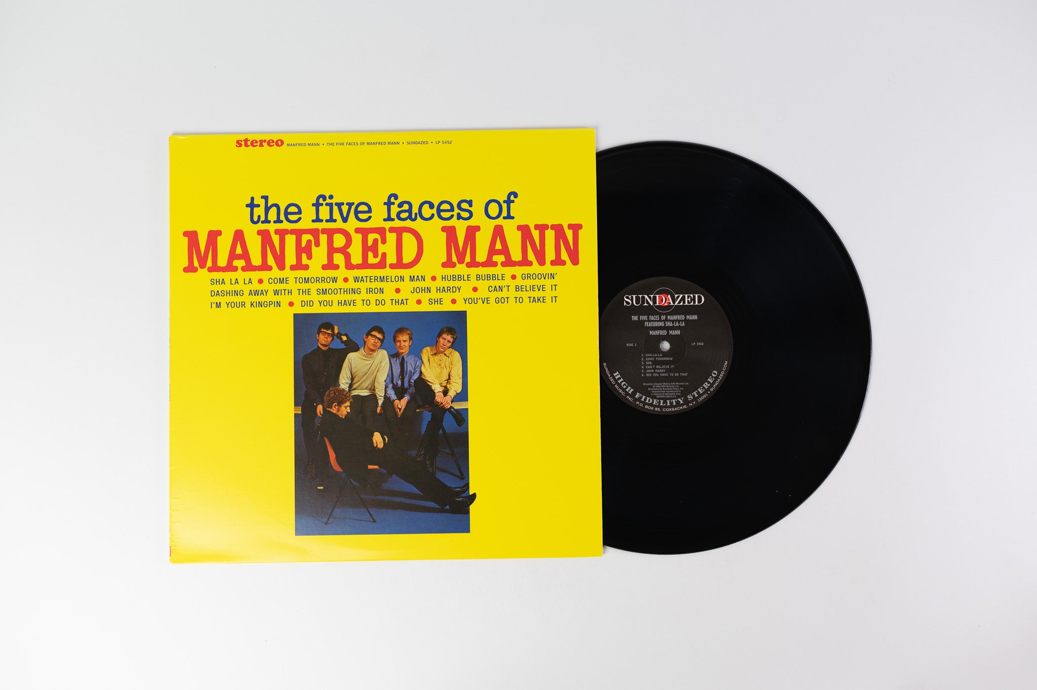 Manfred Mann - The Five Faces Of Manfred Mann on Sundazed