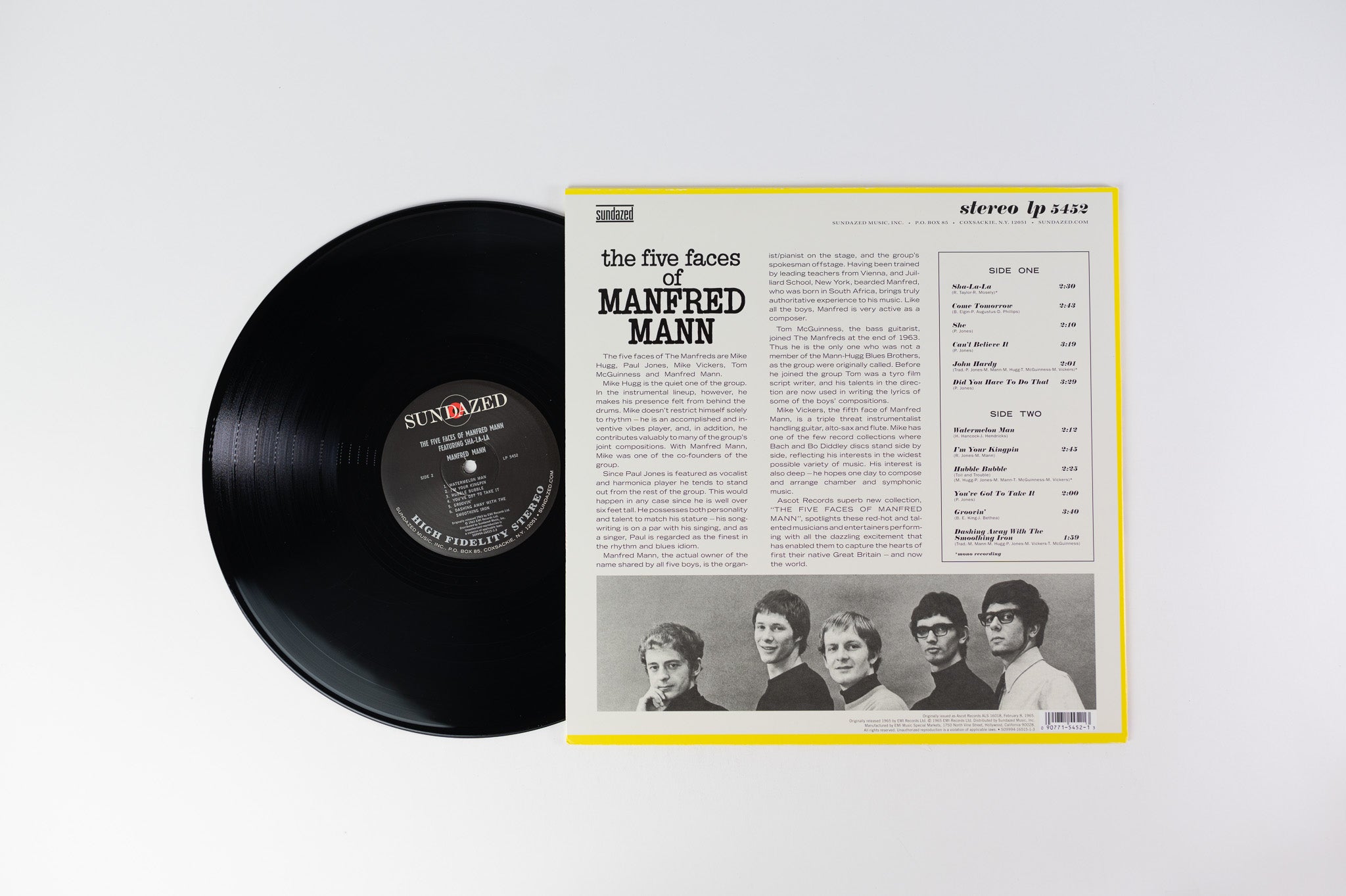 Manfred Mann - The Five Faces Of Manfred Mann on Sundazed