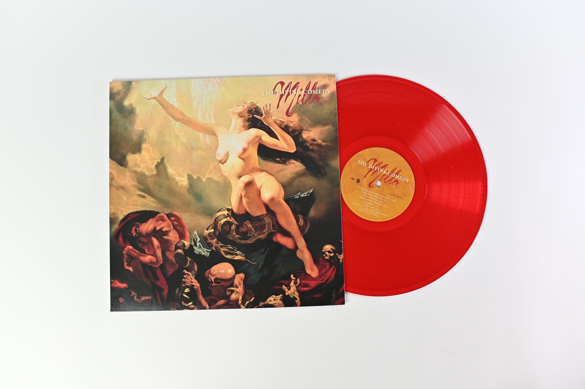 Milla Jovovich - The Divine Comedy on Real Gone Music - Red Vinyl