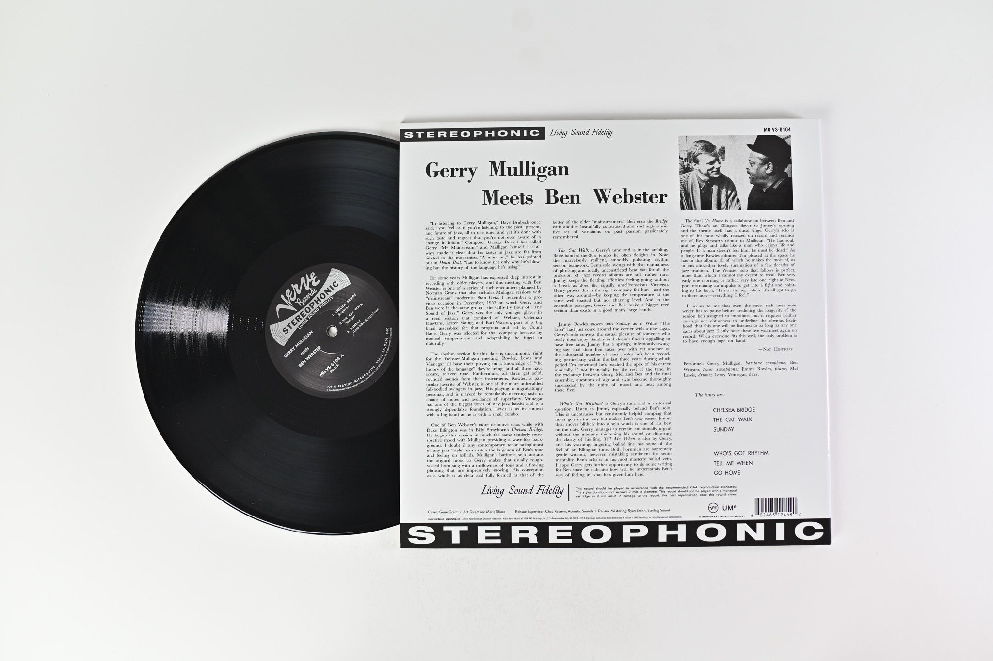 Gerry Mulligan - Gerry Mulligan Meets Ben Webster on Verve Acoustic Sounds Series