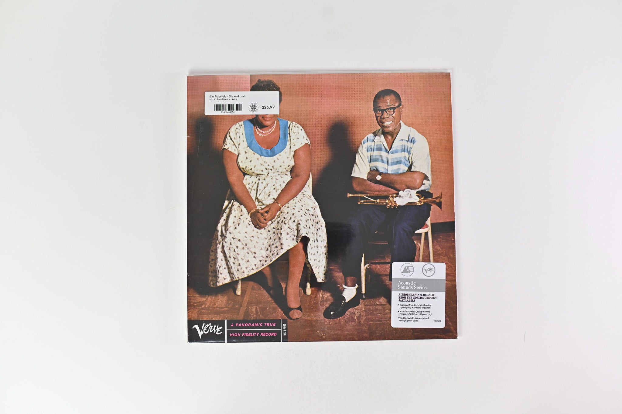 Ella Fitzgerald / Louis Armstrong - Ella And Louis on Verve Acoustic Sounds Series