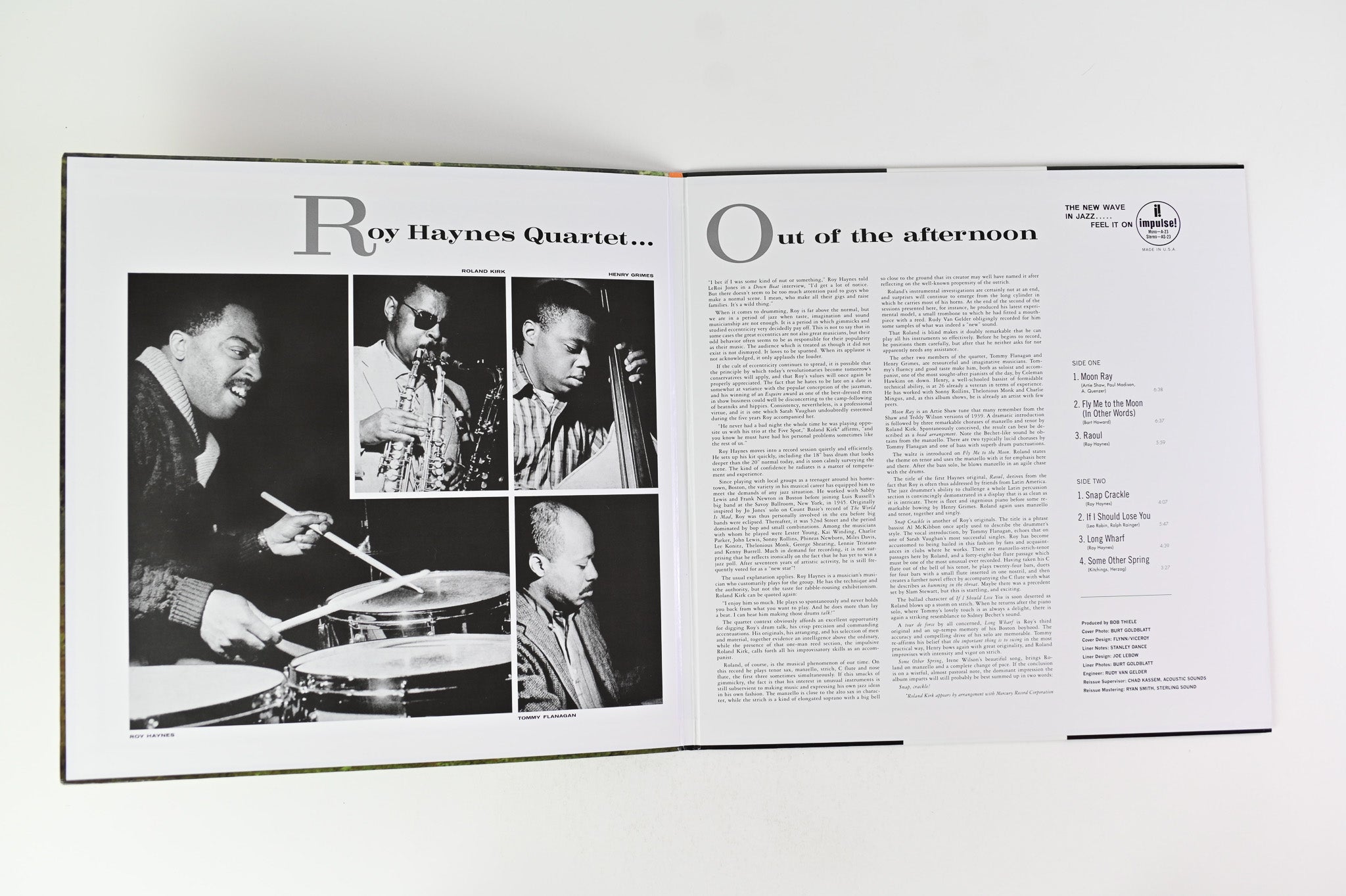 Roy Haynes Quartet - Out Of The Afternoon on Verve Acoustic Sounds Series