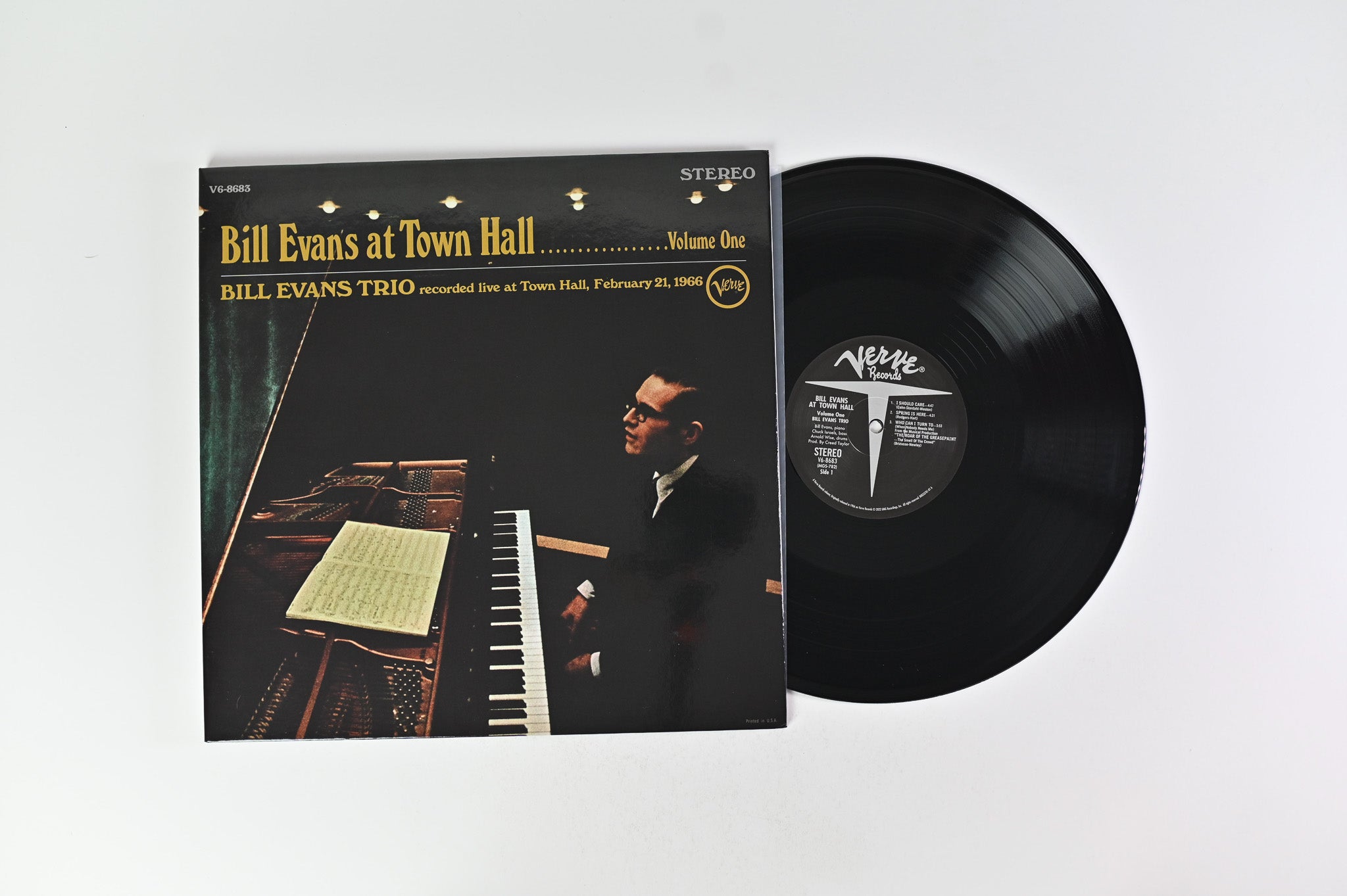 The Bill Evans Trio - Bill Evans At Town Hall (Volume One) on Verve Acoustic Sounds Series