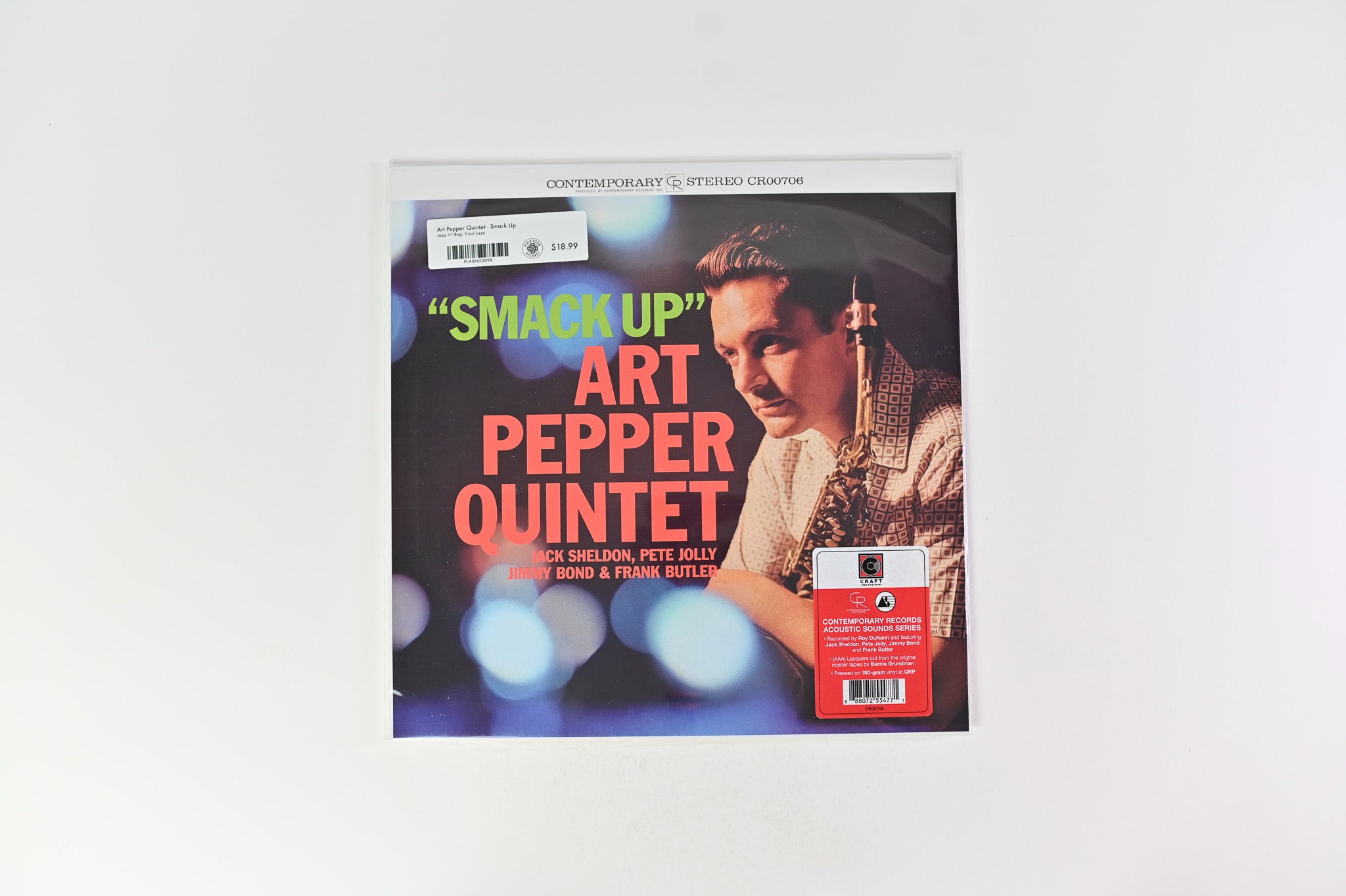 Art Pepper Quintet - Smack Up on Craft / Contemporary Records Acoustic Sounds Series