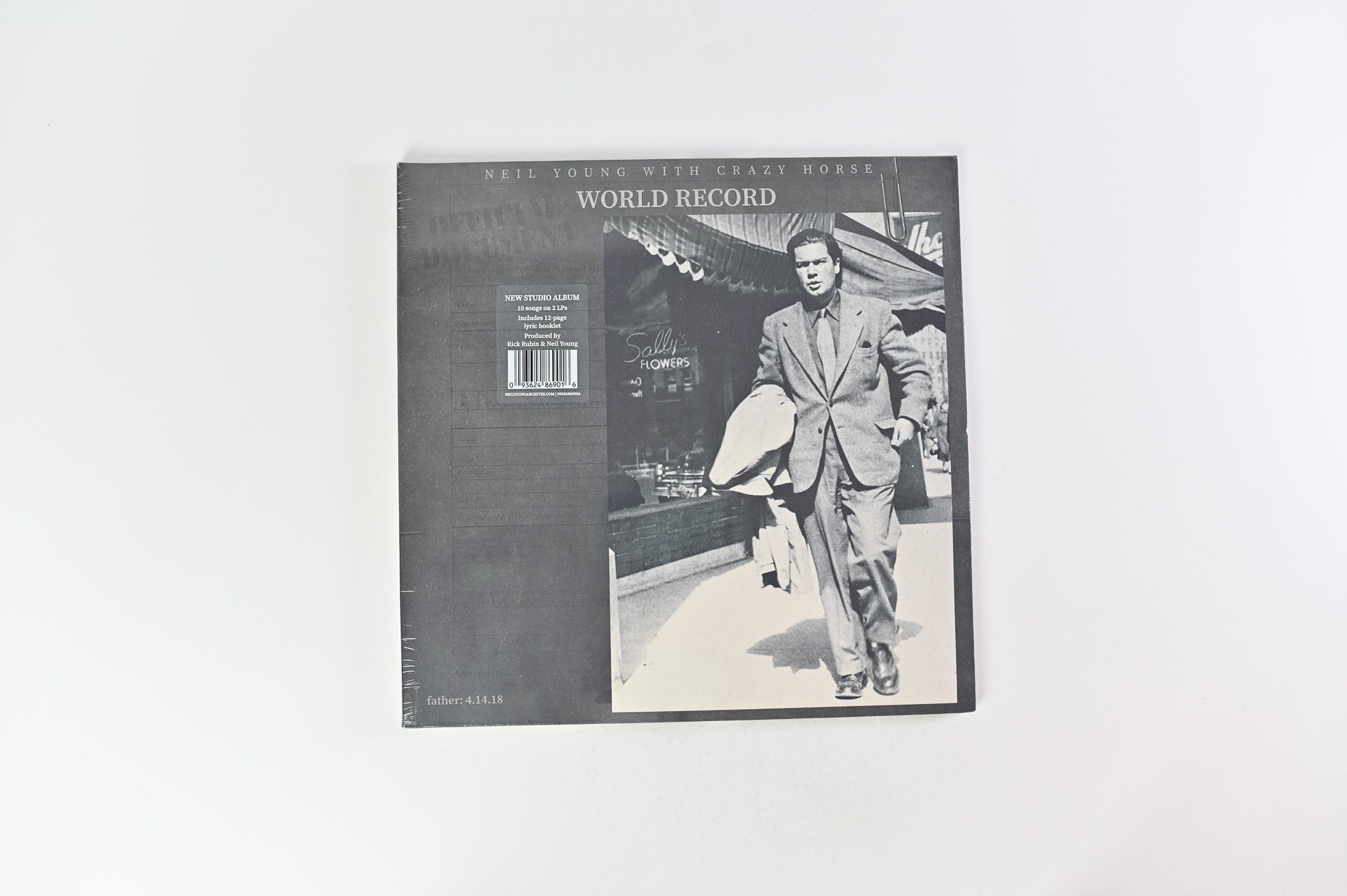 Neil Young - World Record on Reprise Records - Sealed