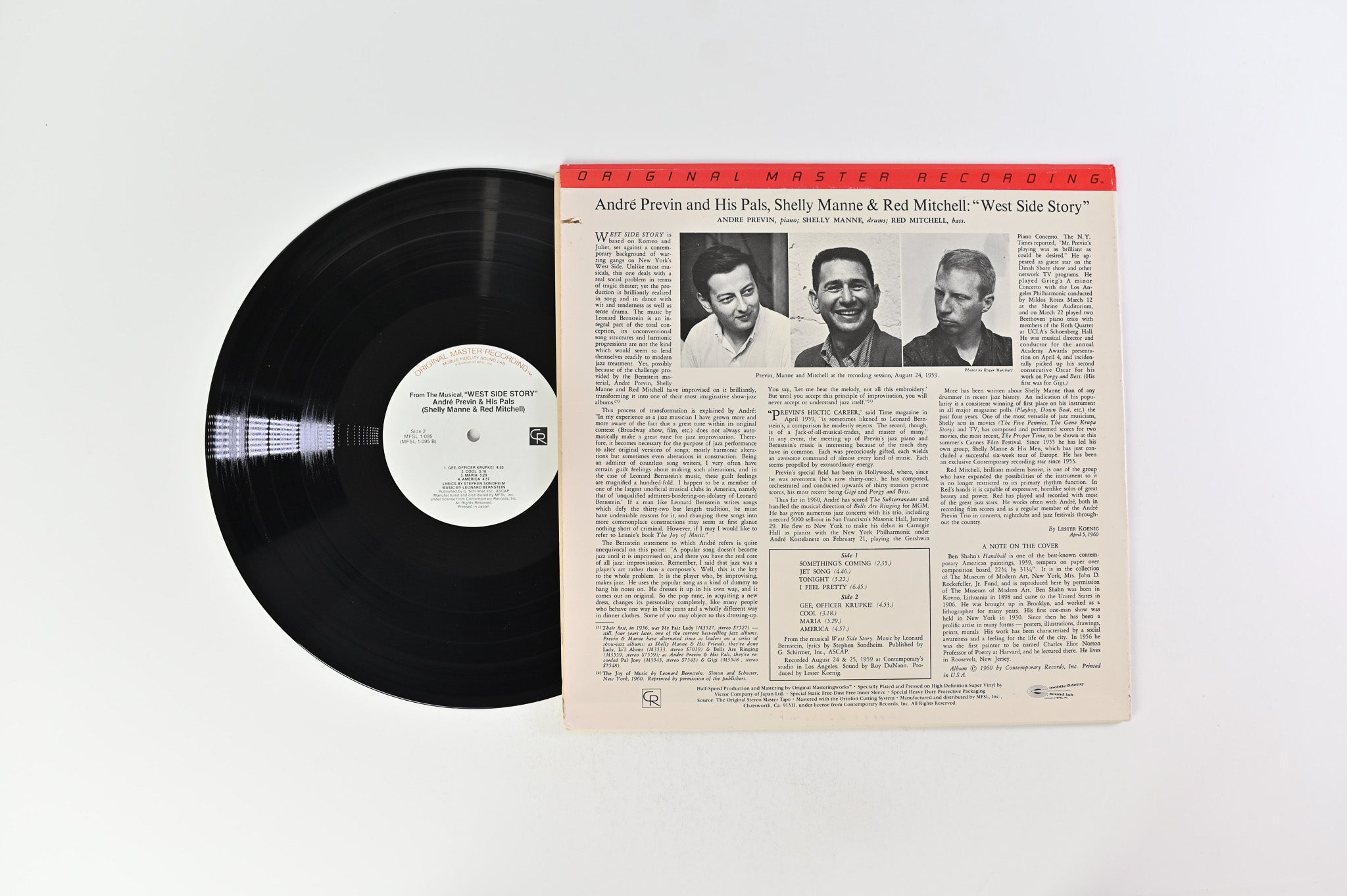 André Previn & His Pals - West Side Story on Mobile Fidelity Sound Lab