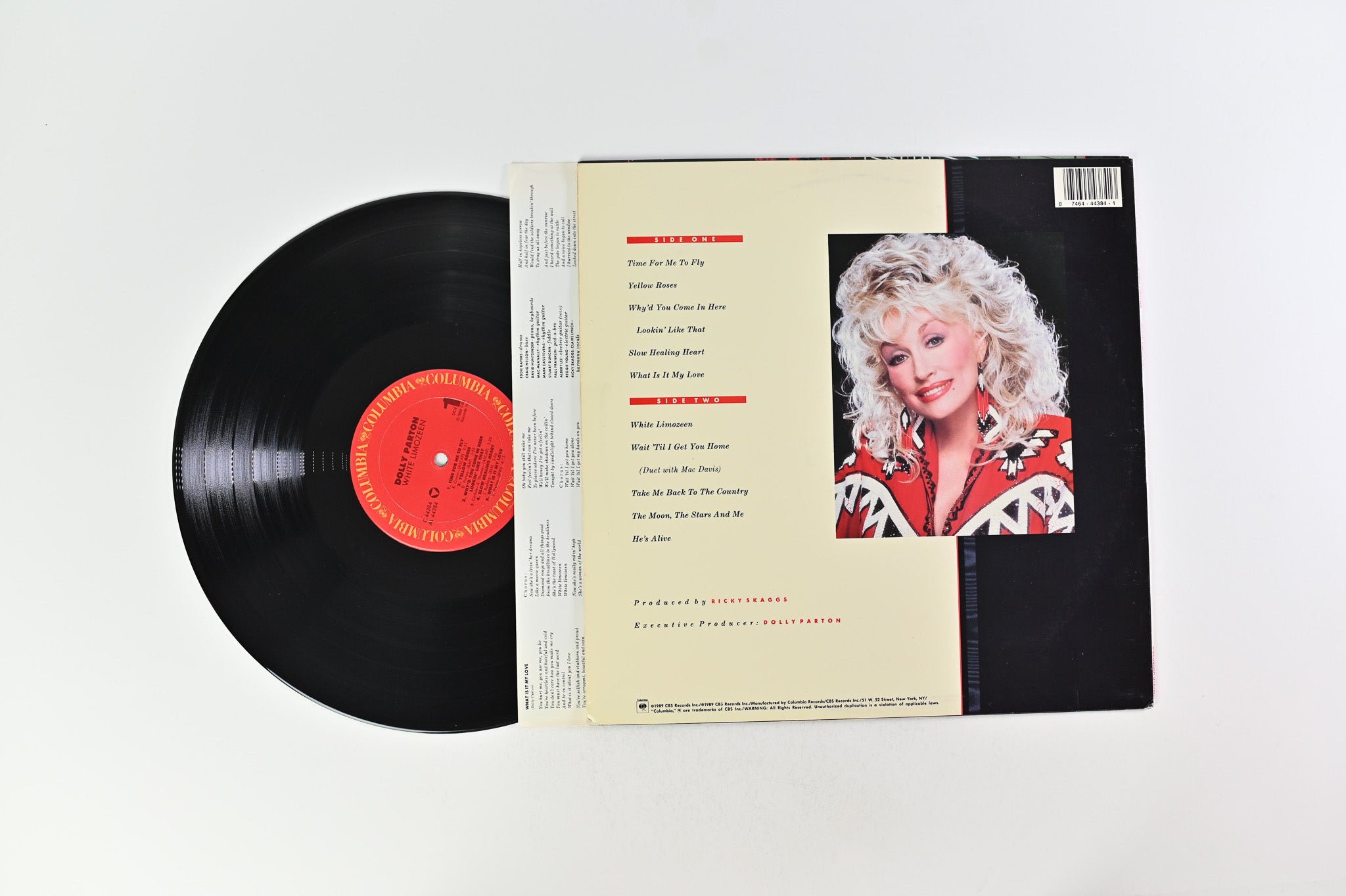 Dolly Parton - White Limozeen on Columbia