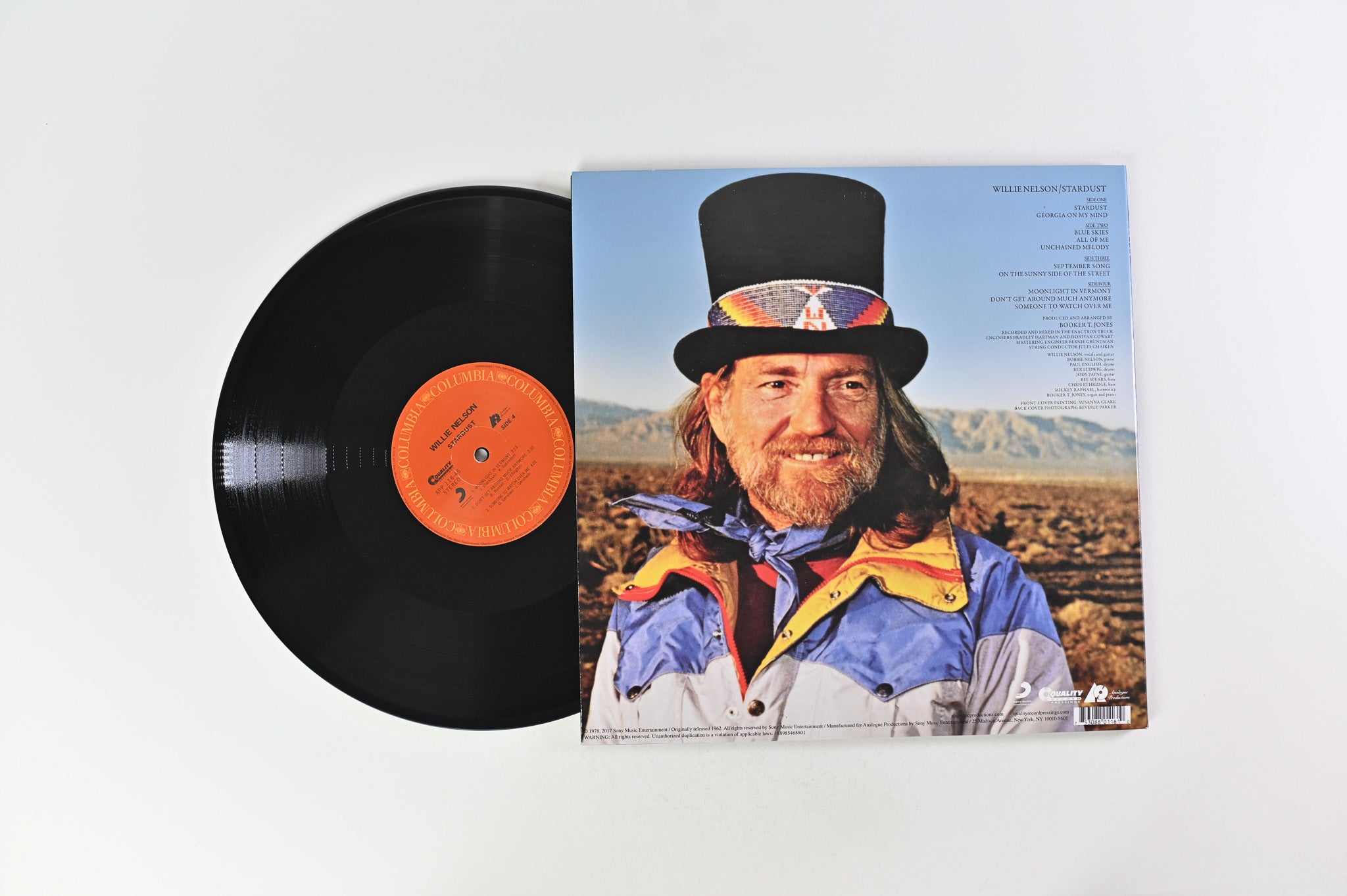 Willie Nelson - Stardust on Analogue Productions - 2-lp 45 rpm